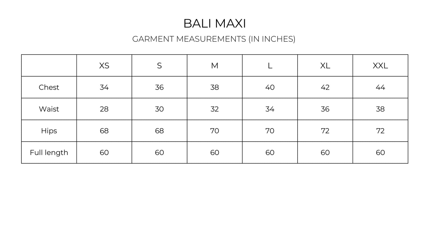 Bali Maxi Dress