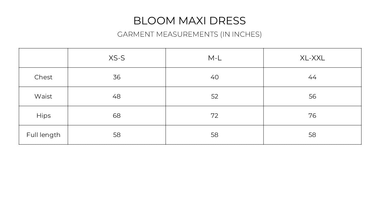 IndeRooh Bloom Maxi Dress