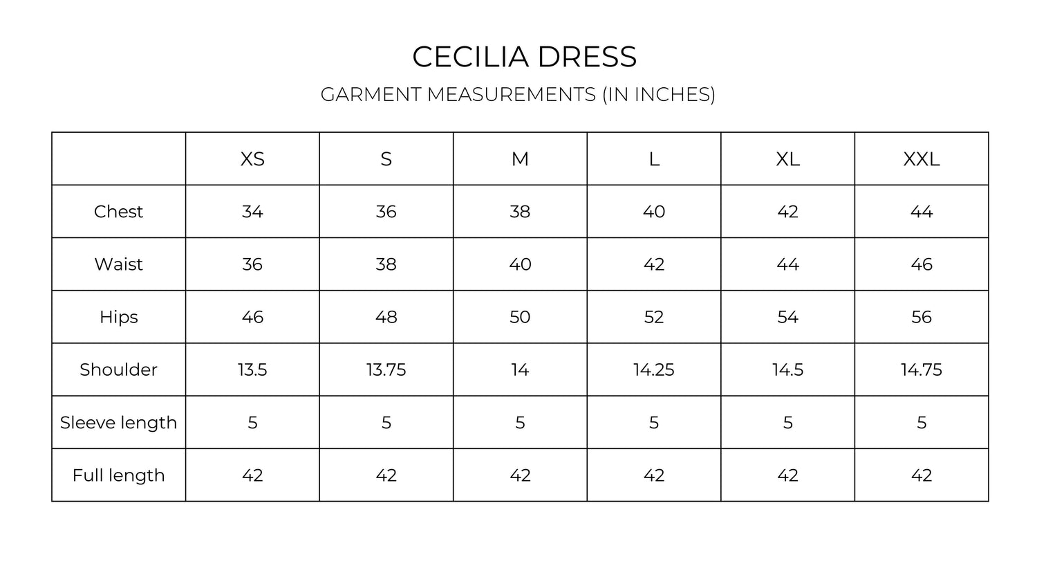 Cecilia Dress