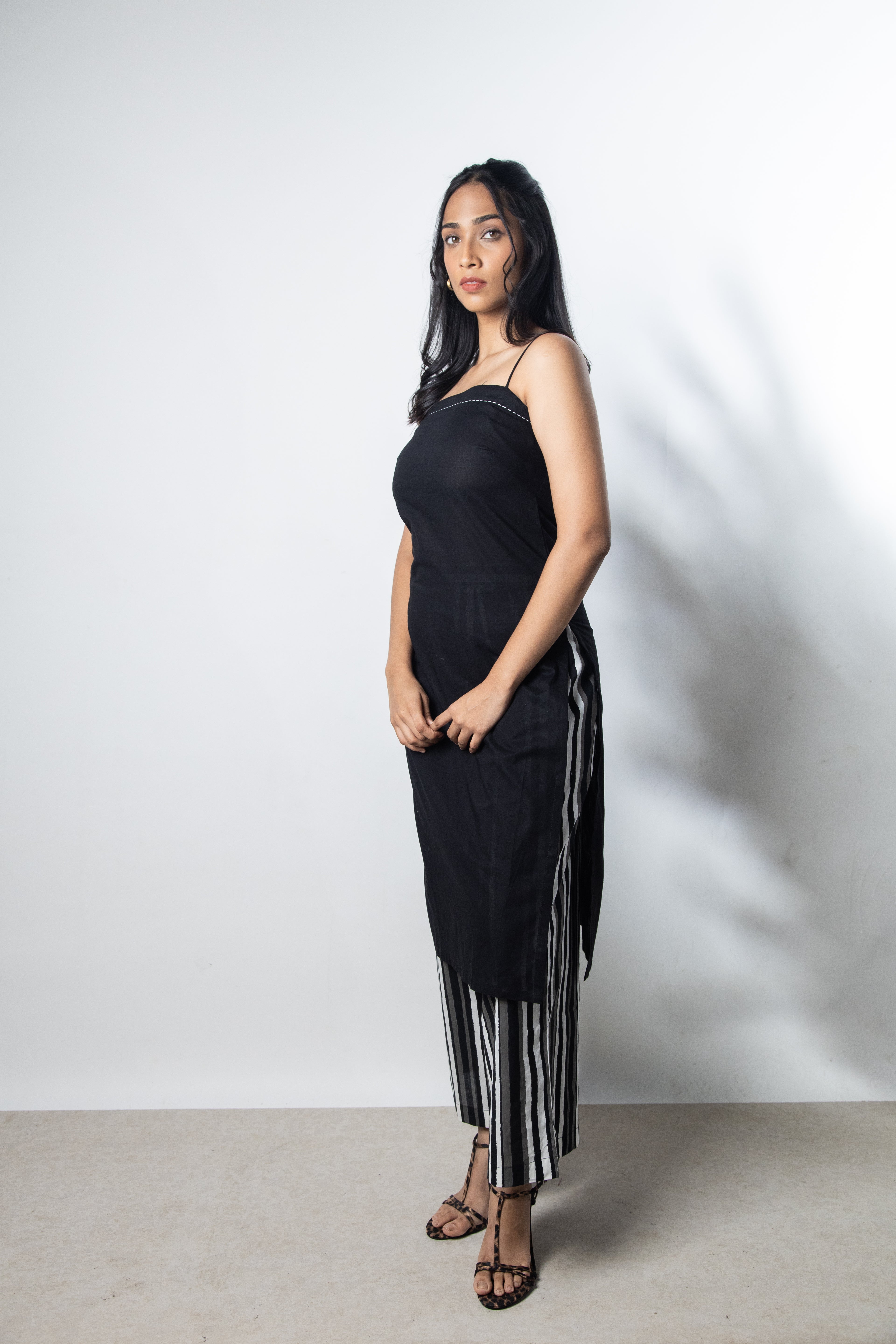IndeRooh Noir Rhythm Co-ord Set
