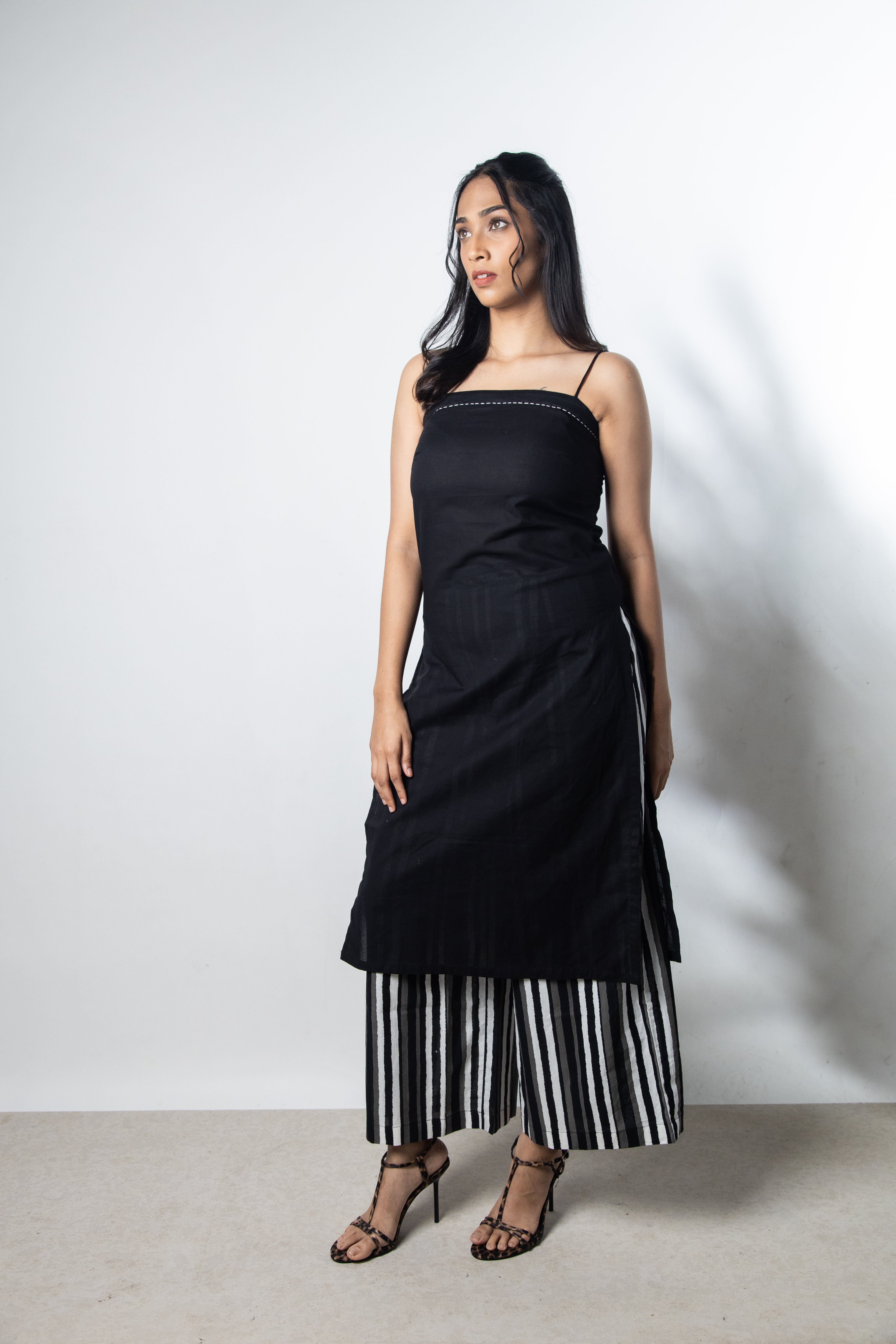 IndeRooh Noir Rhythm Co-ord Set
