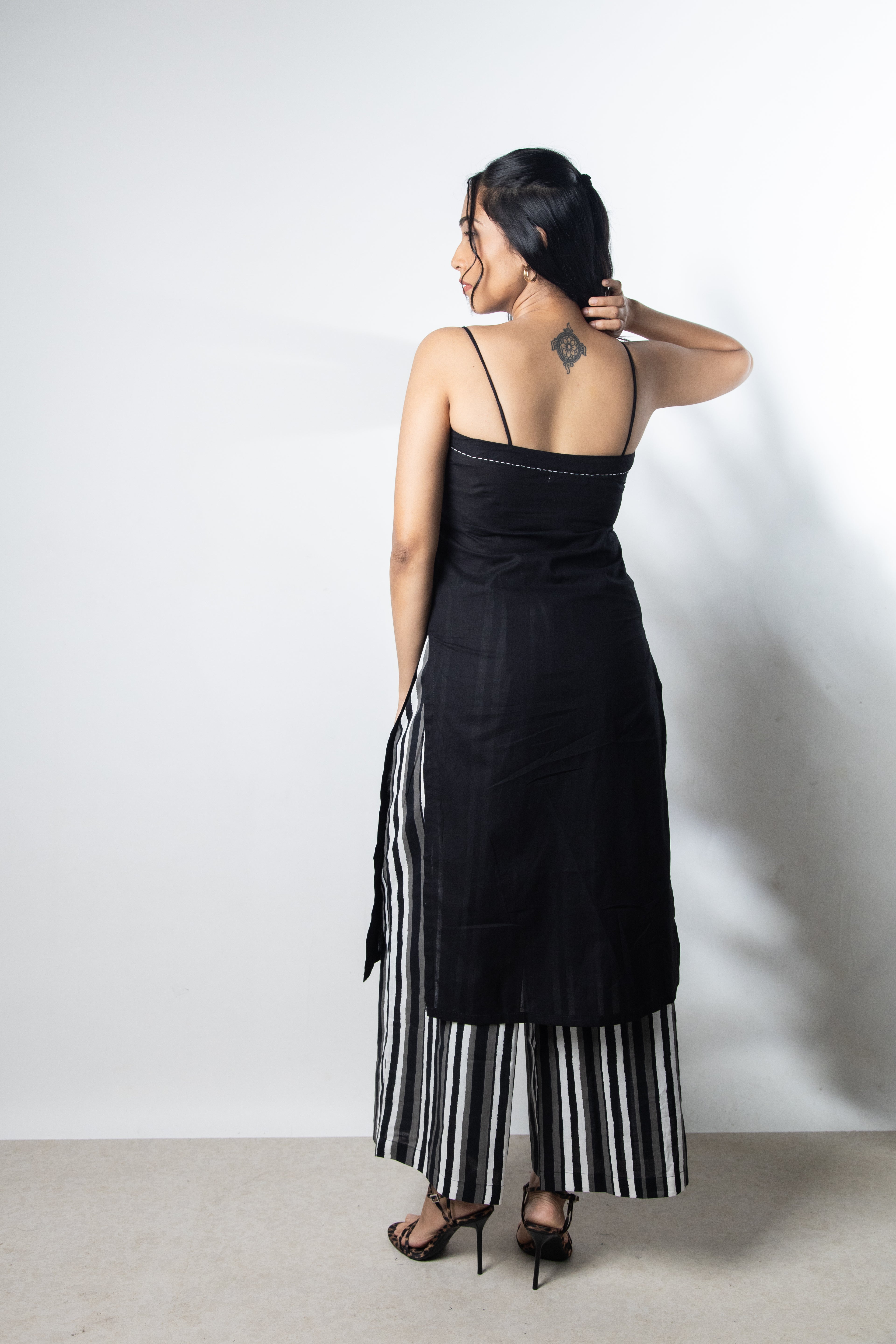 IndeRooh Noir Rhythm Co-ord Set