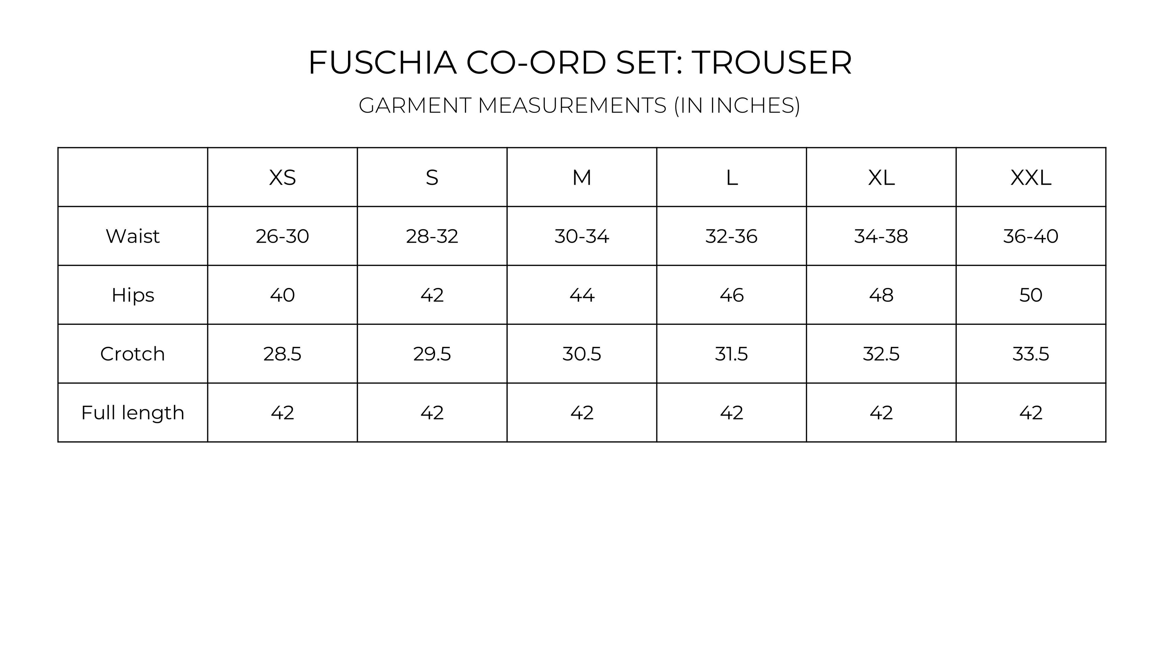 Fuschia Co-ord Set
