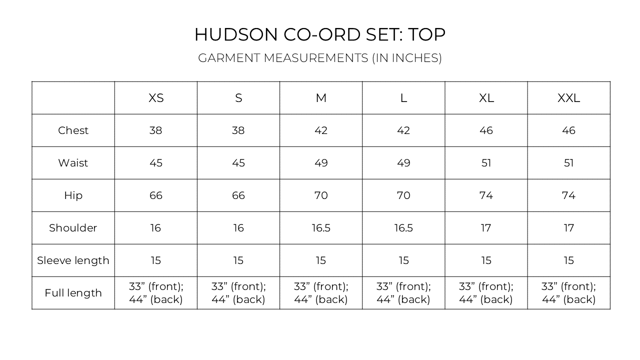 Hudson Co-ord Set