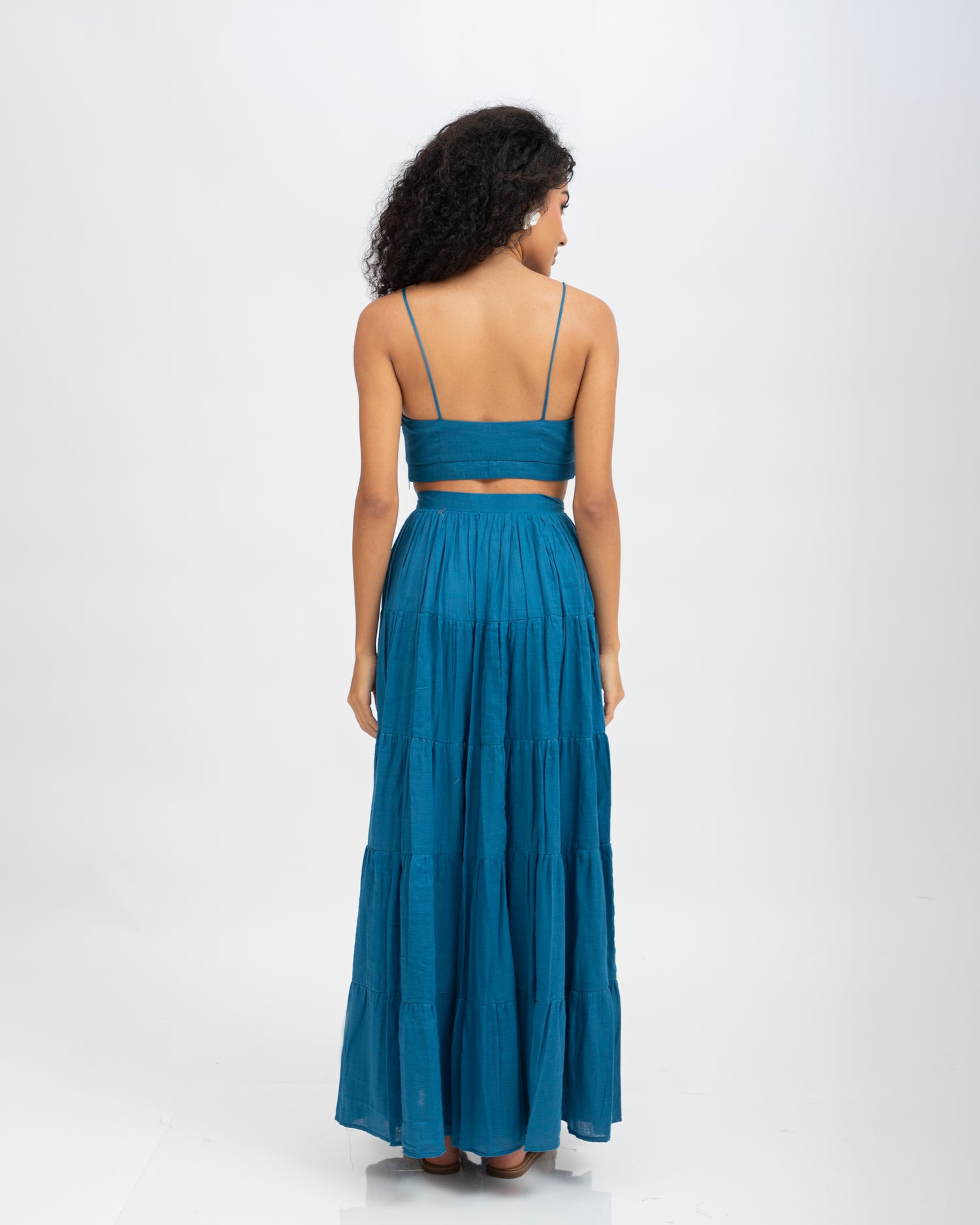 Cobalt Skirt Co-ord Set