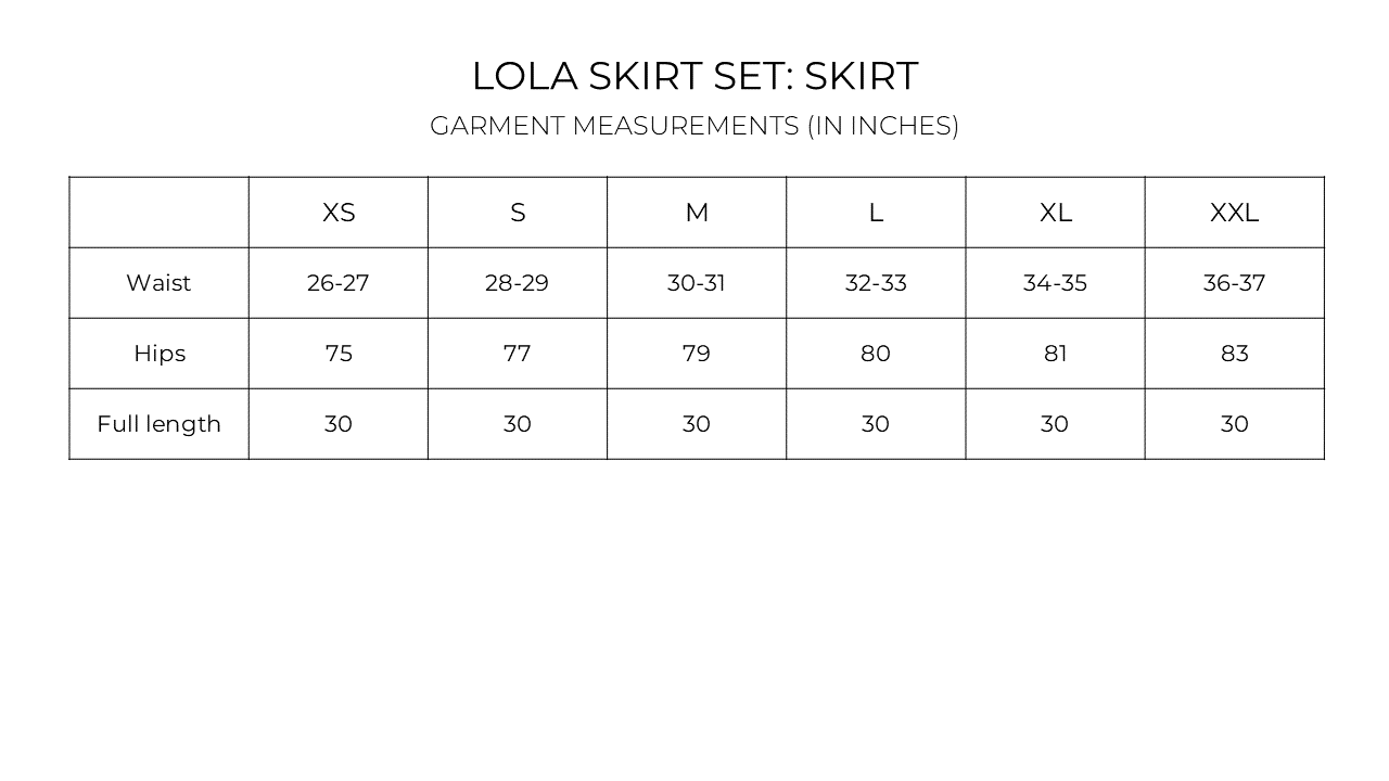 Lola Skirt Set