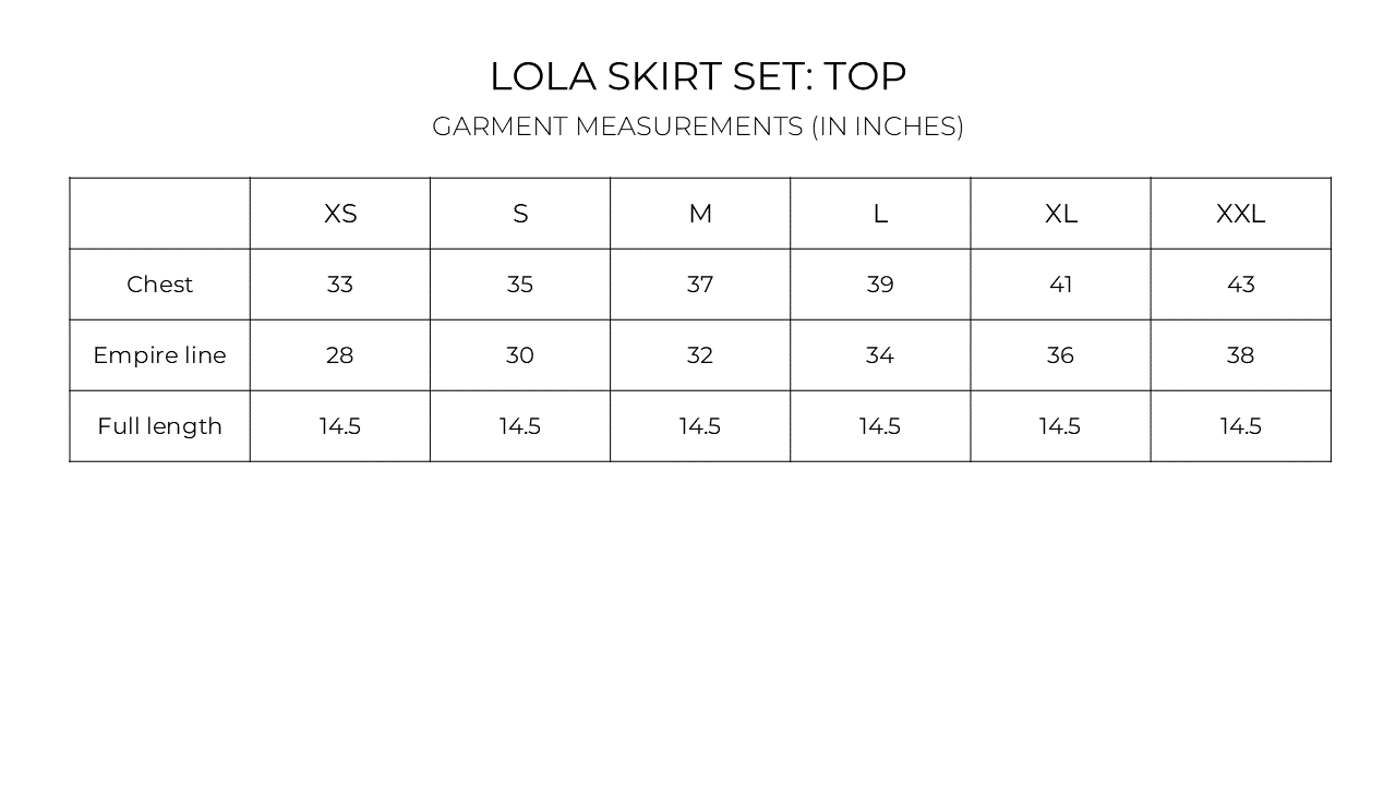 Lola Skirt Set