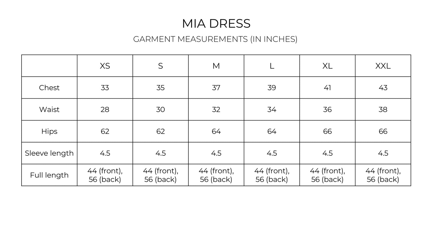 Mia Dress