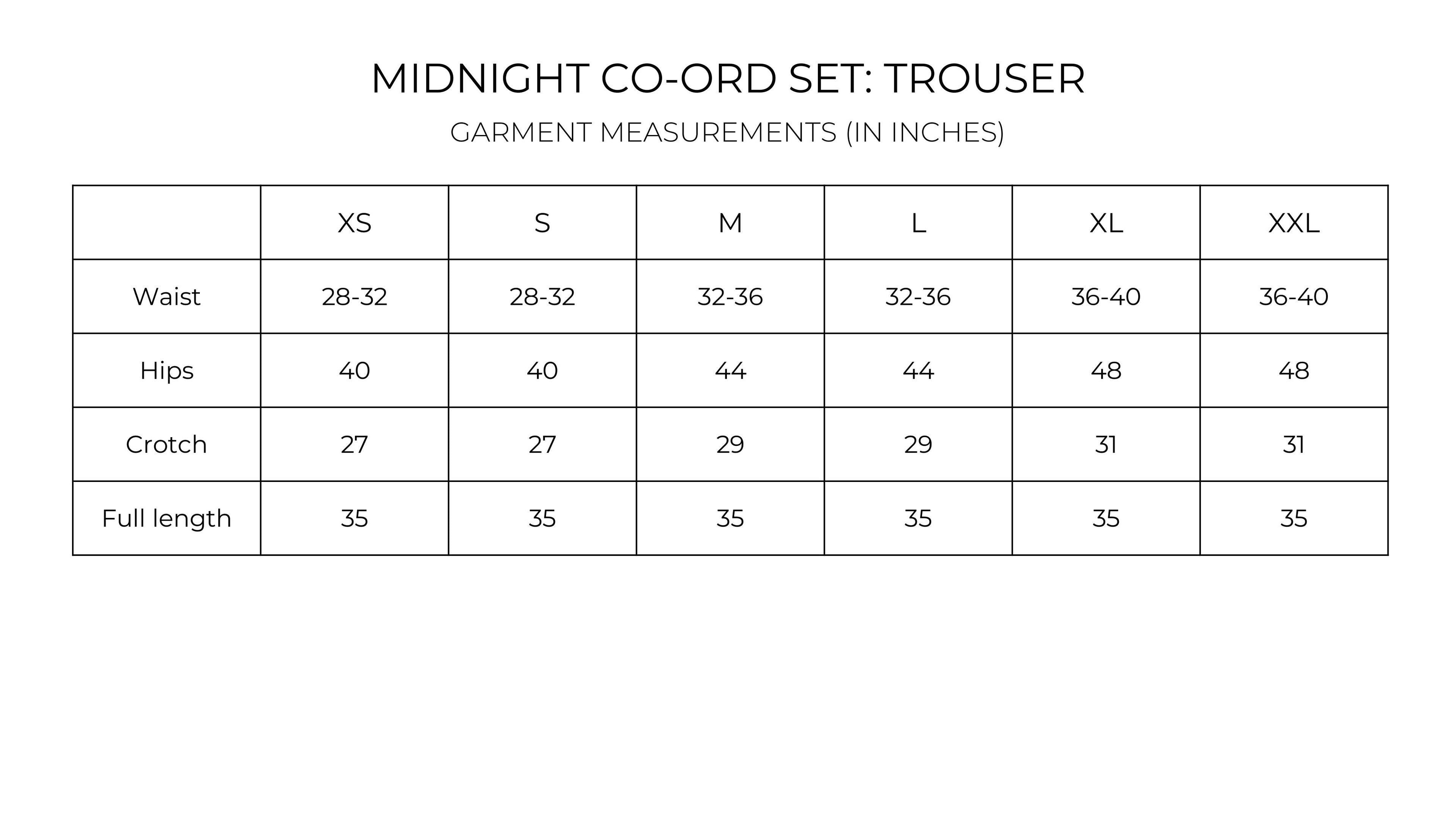 Midnight Co-ord Set