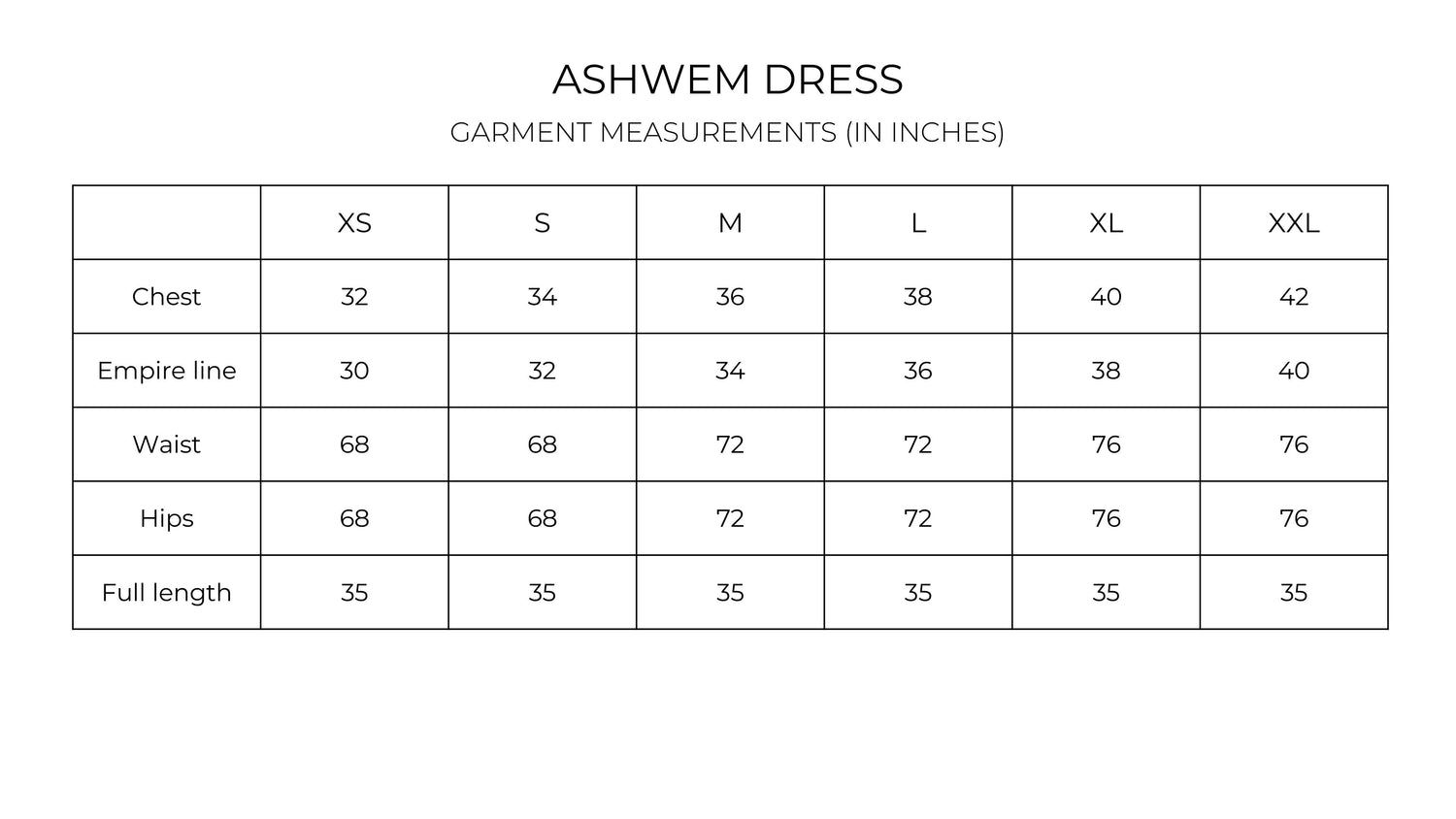 Ashwem Dress