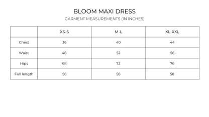 IndeRooh Bloom Maxi Dress