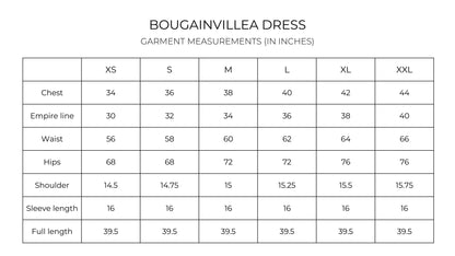 Bougainvillea Dress