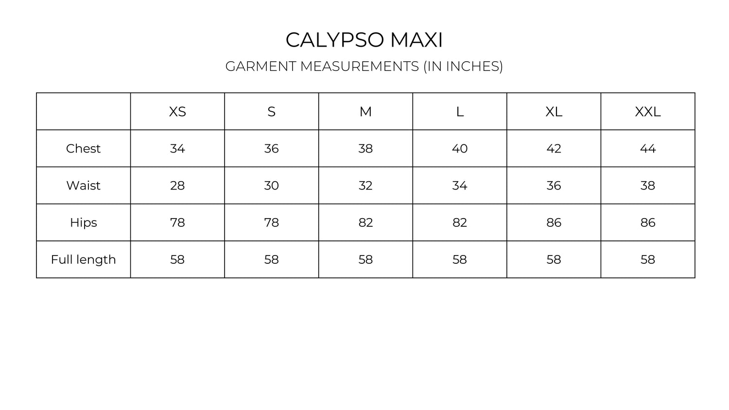 Calypso Maxi