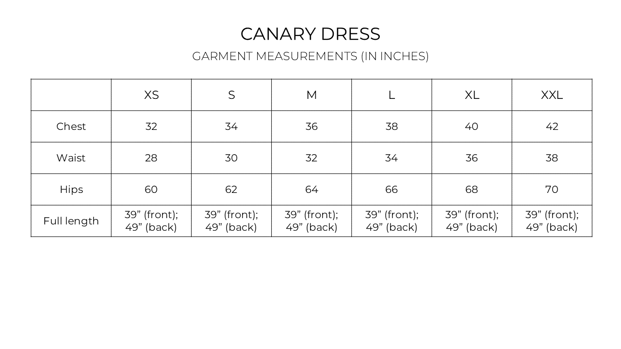 Canary Dress