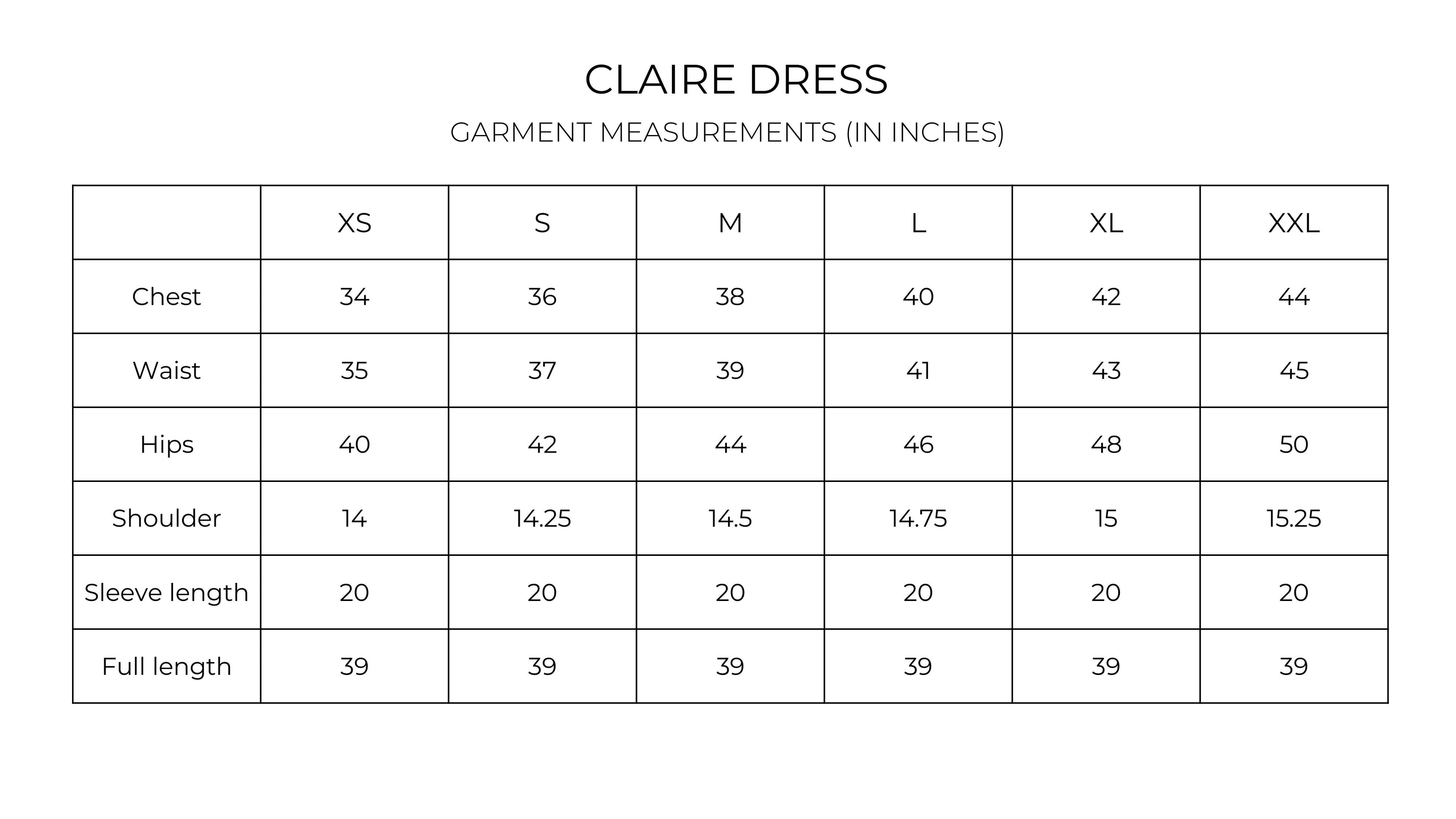 Claire Dress