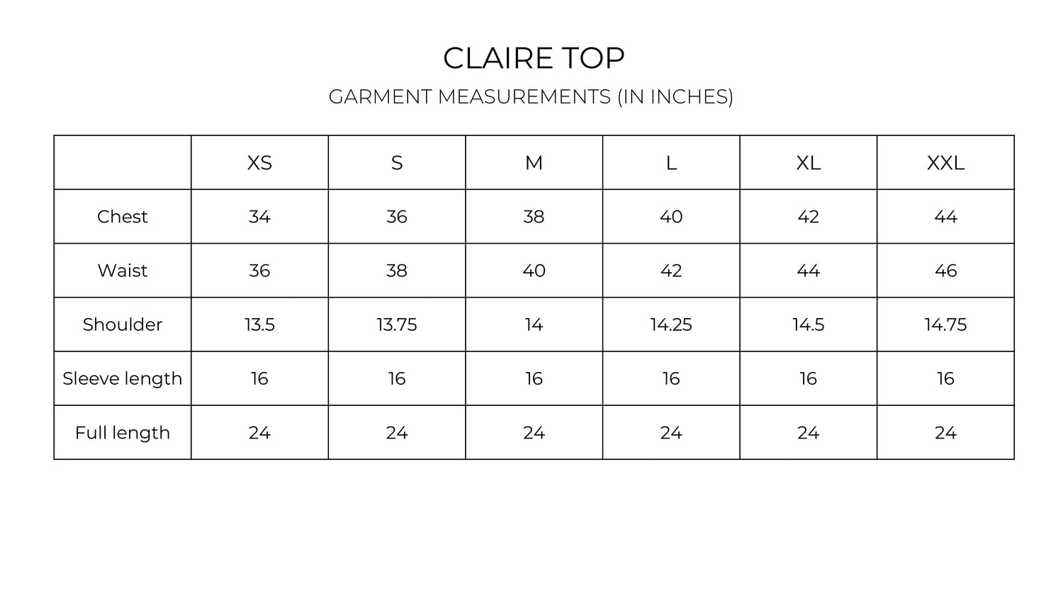 Claire Top