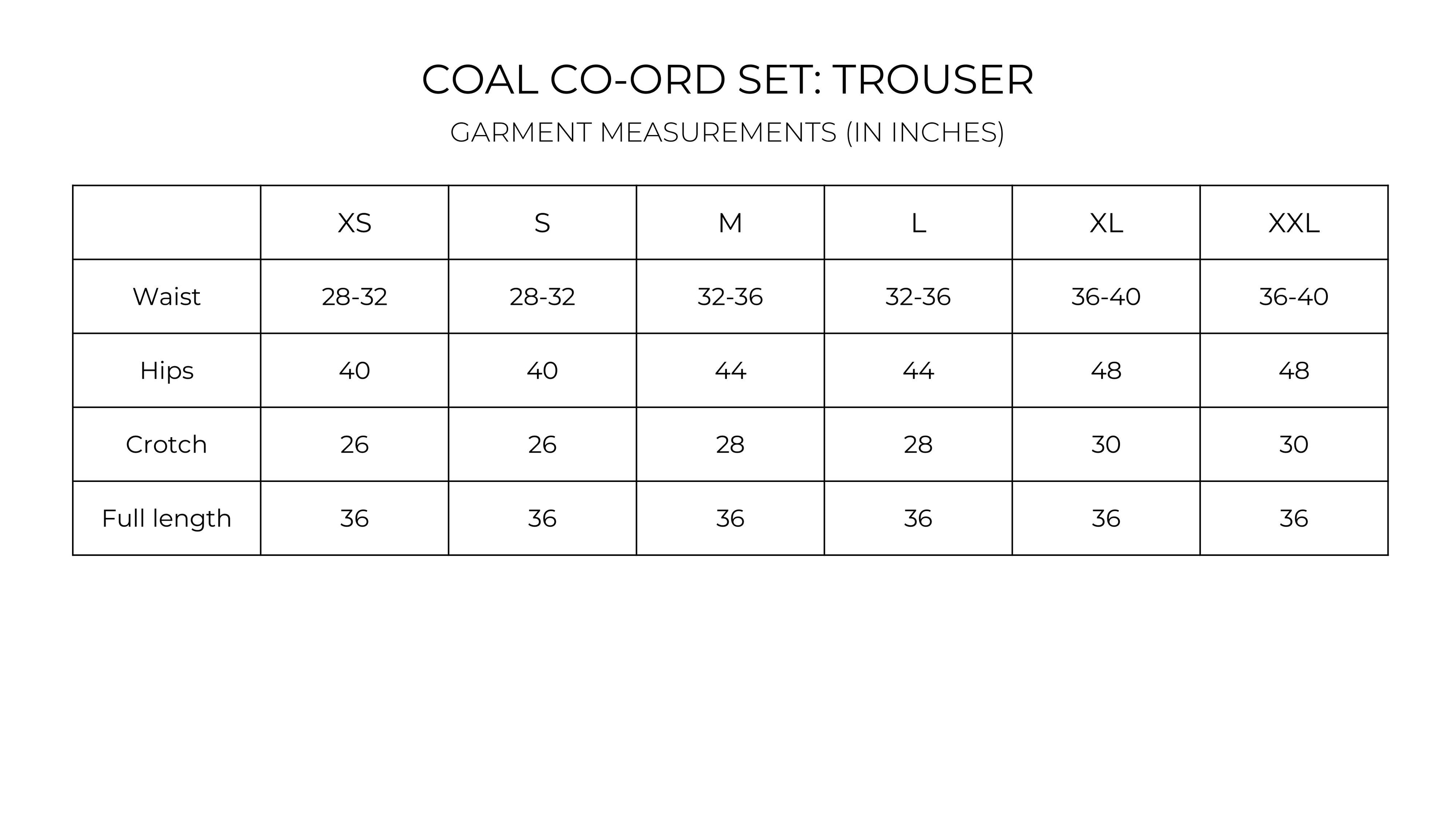 Coal Co-ord set