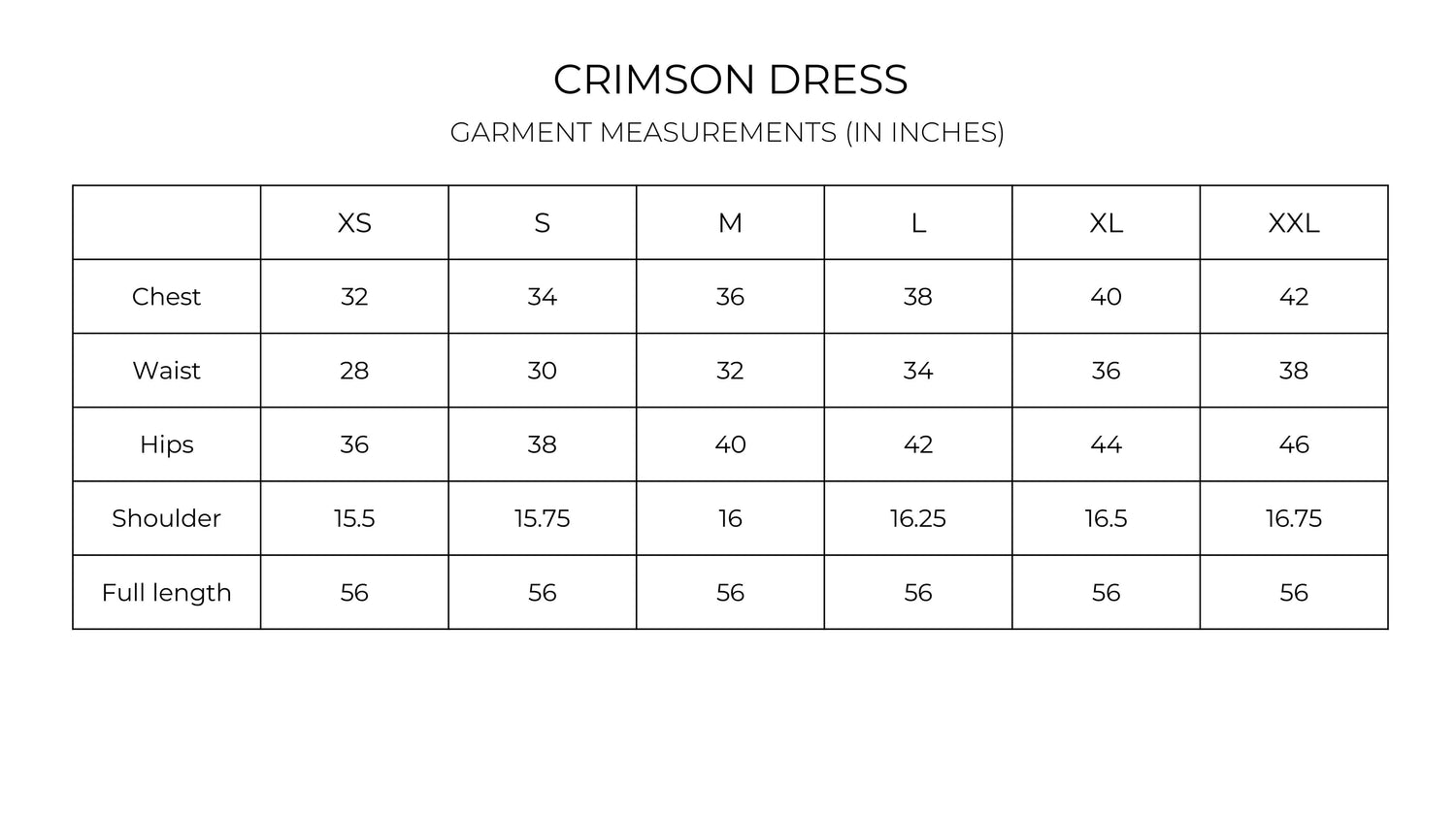 Crimson Dress