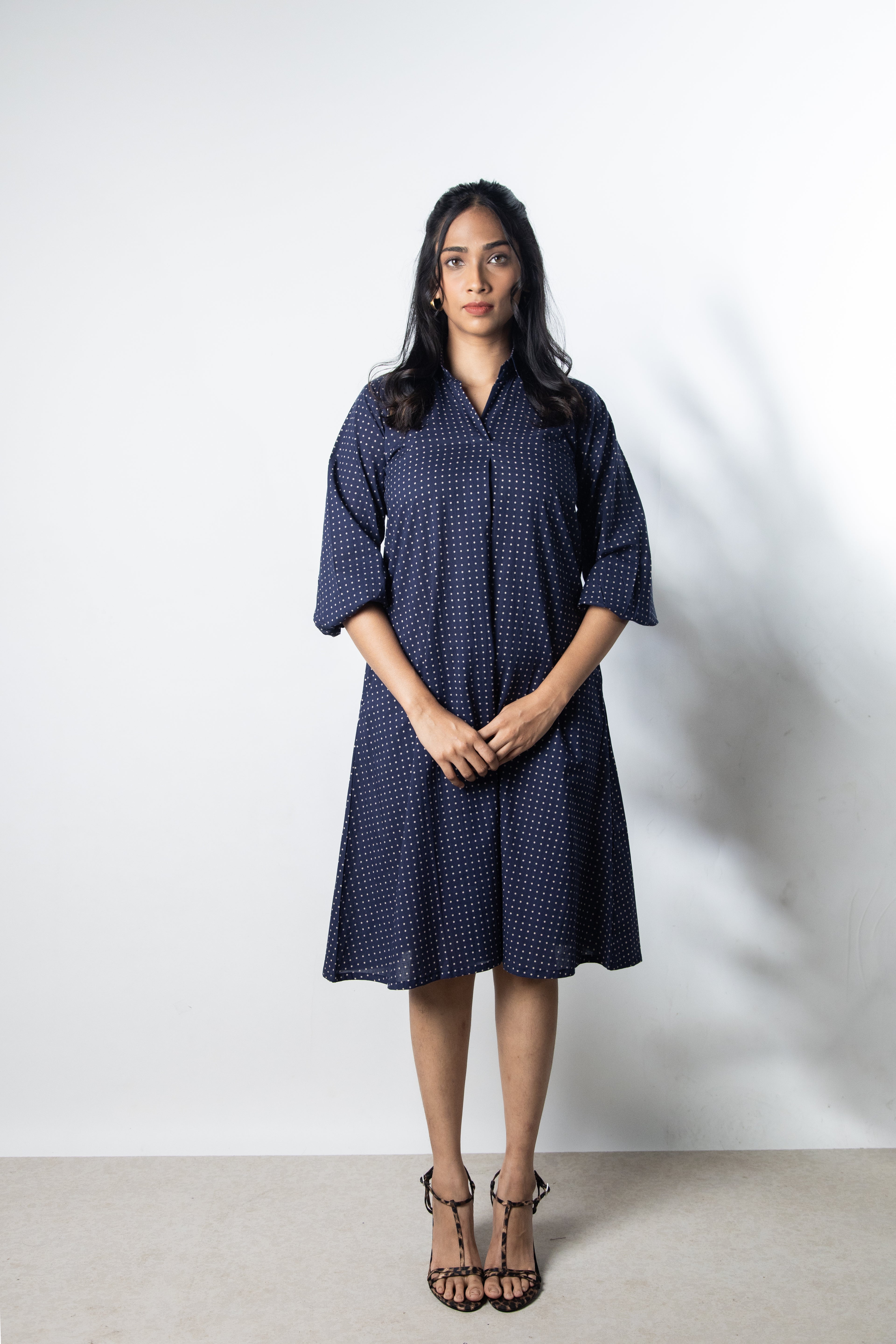 IndeRooh Polka Tunic Dress