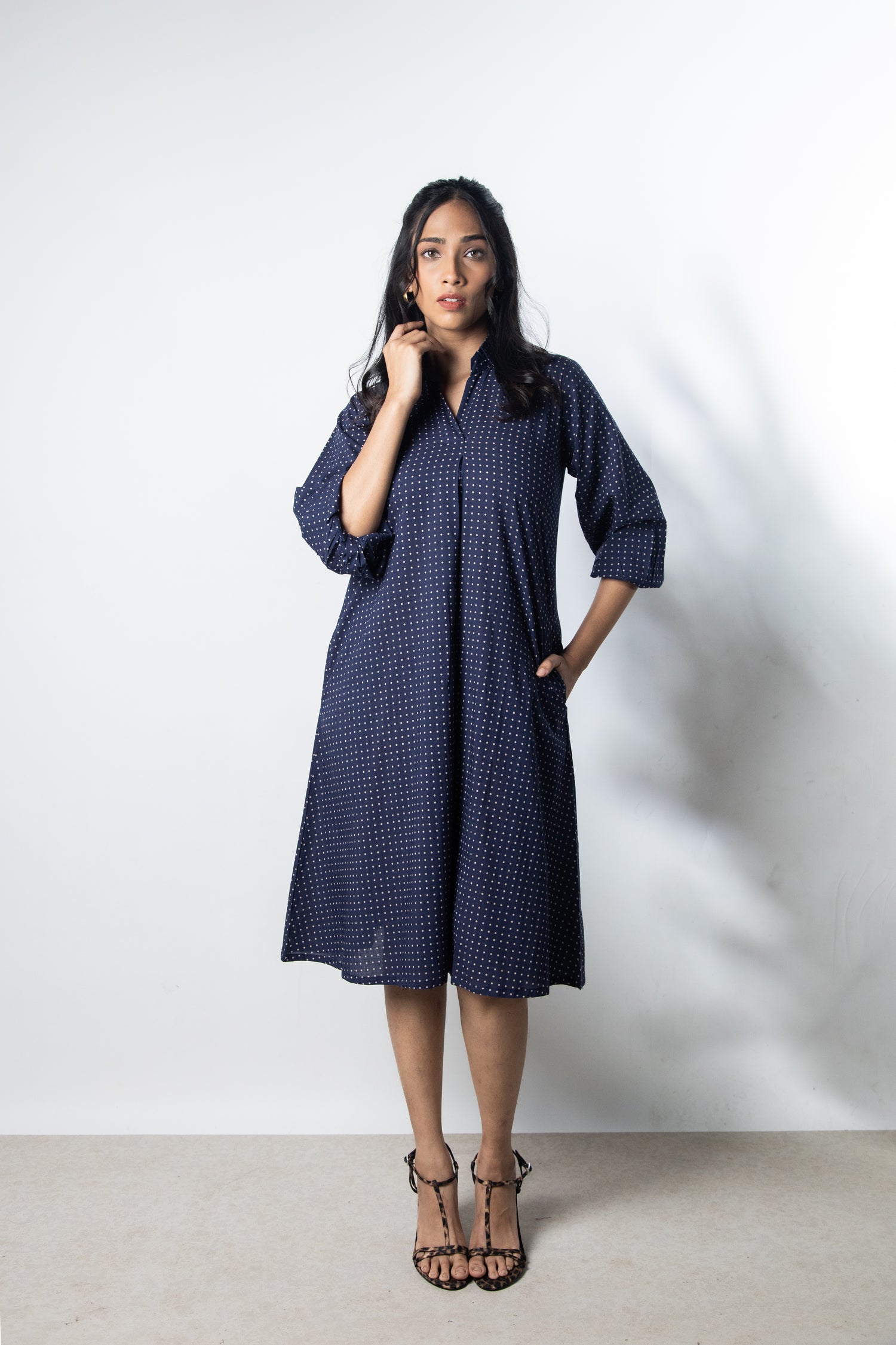 IndeRooh Polka Tunic Dress