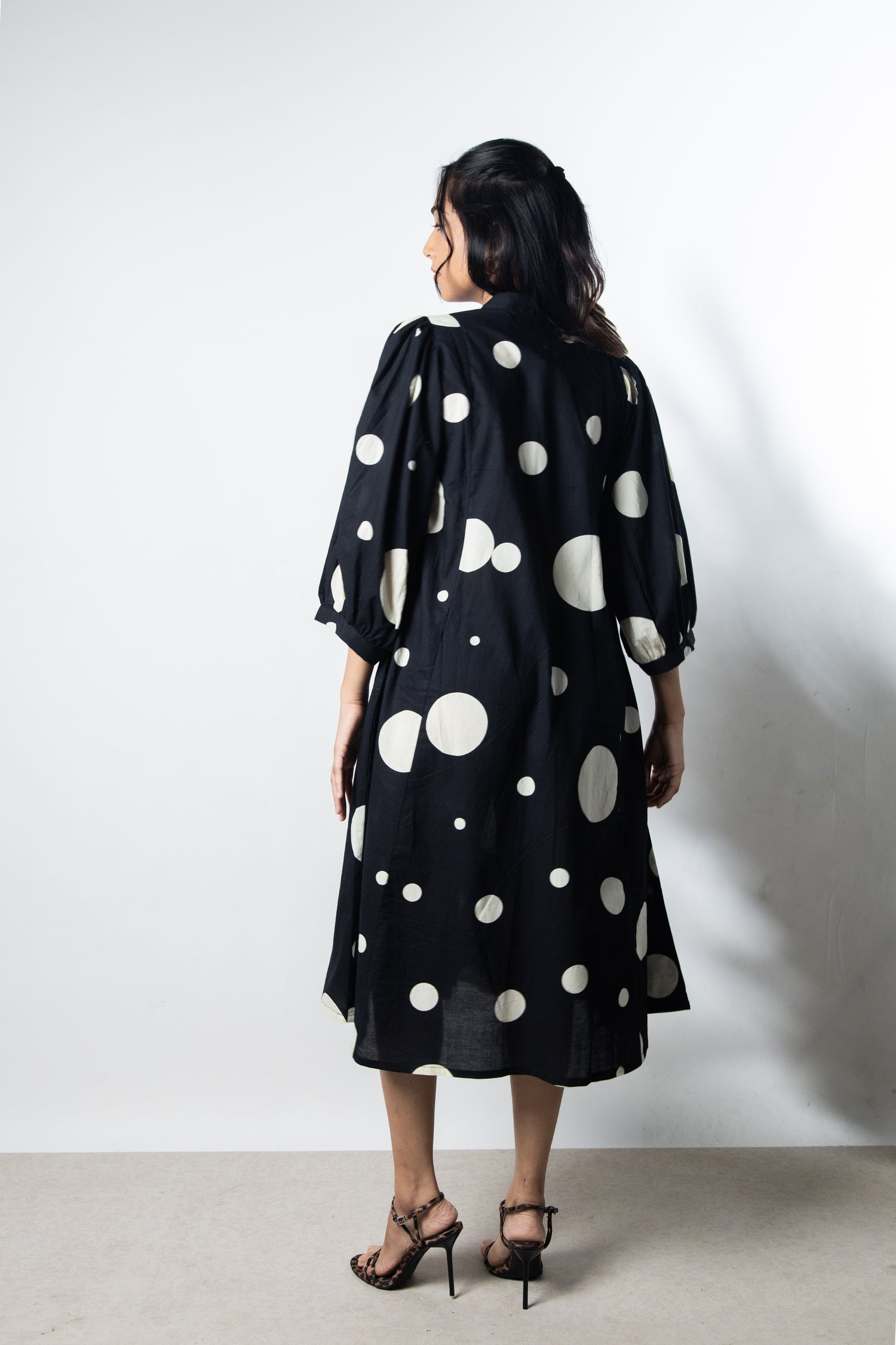 IndeRooh Polka Relaxed Dress
