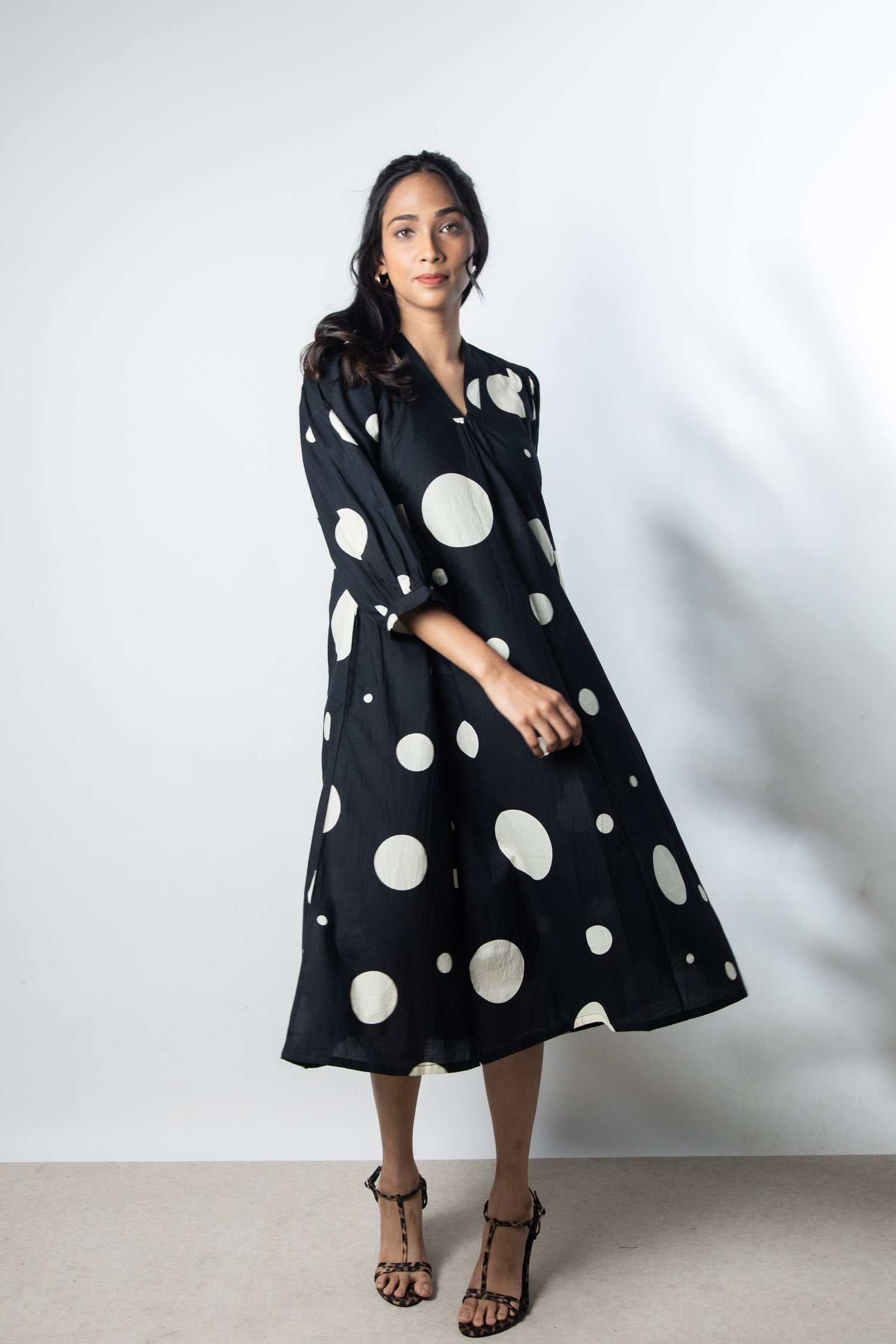 IndeRooh Polka Relaxed Dress