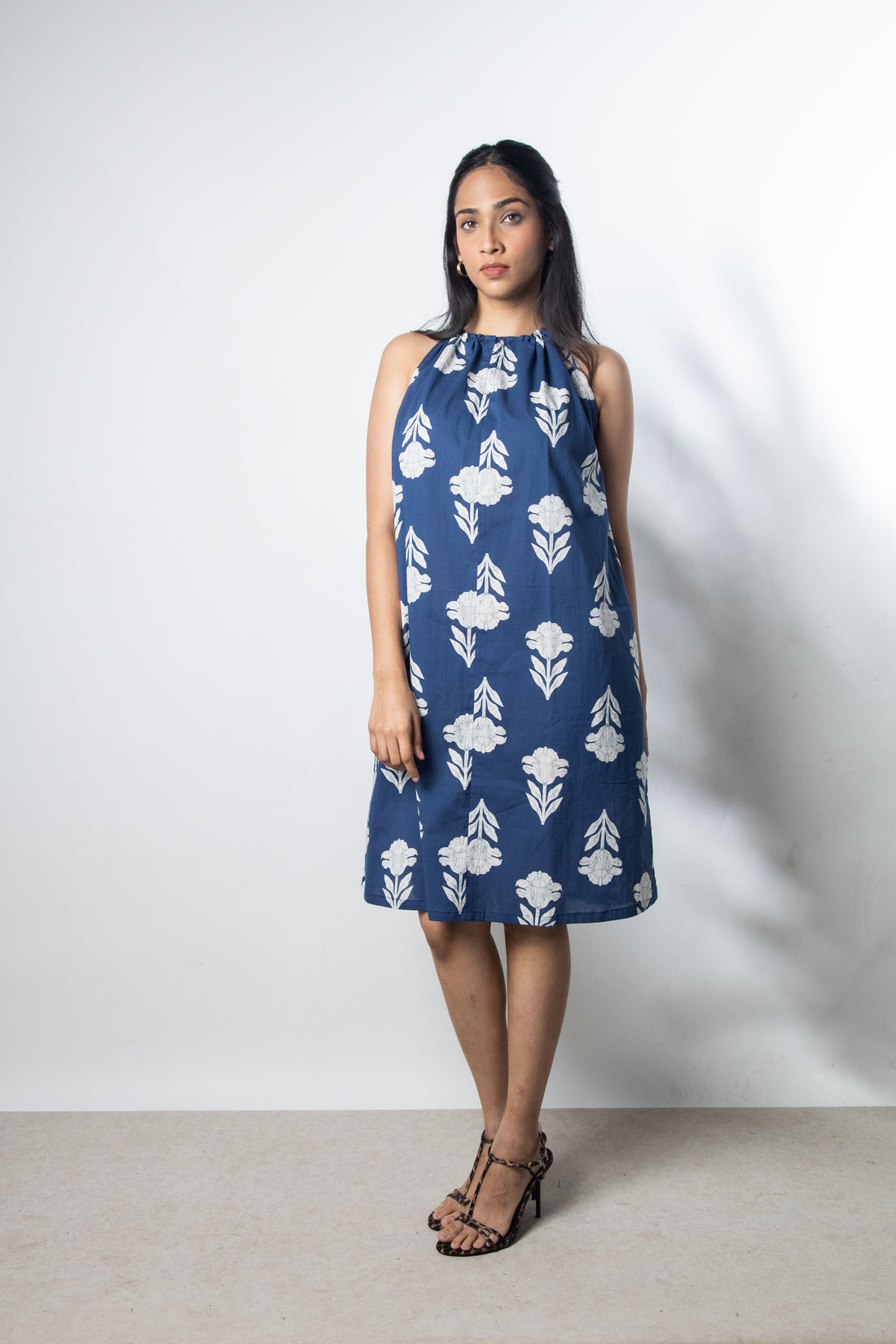 IndeRooh Floral Column  Dress