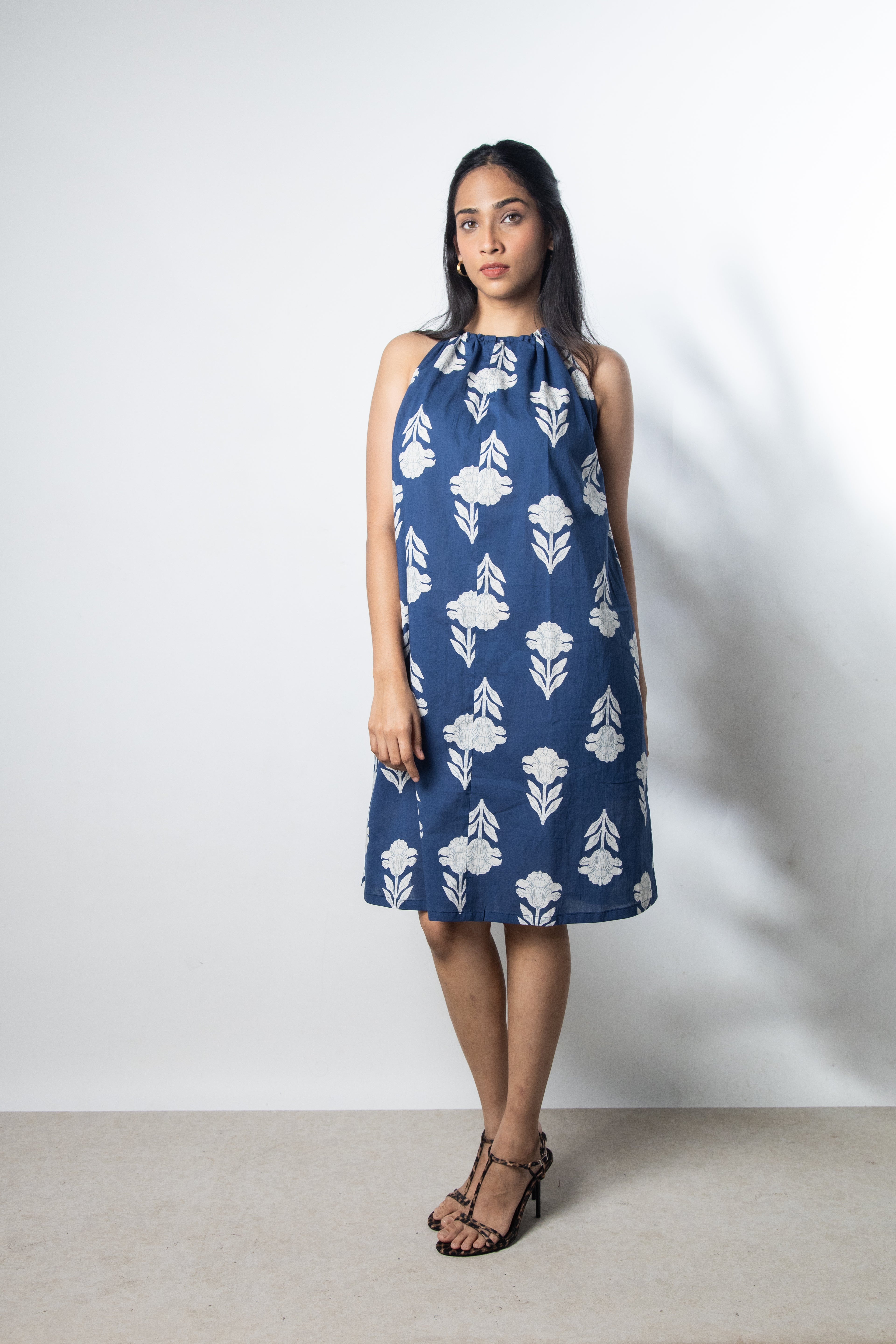 IndeRooh Floral Column  Dress