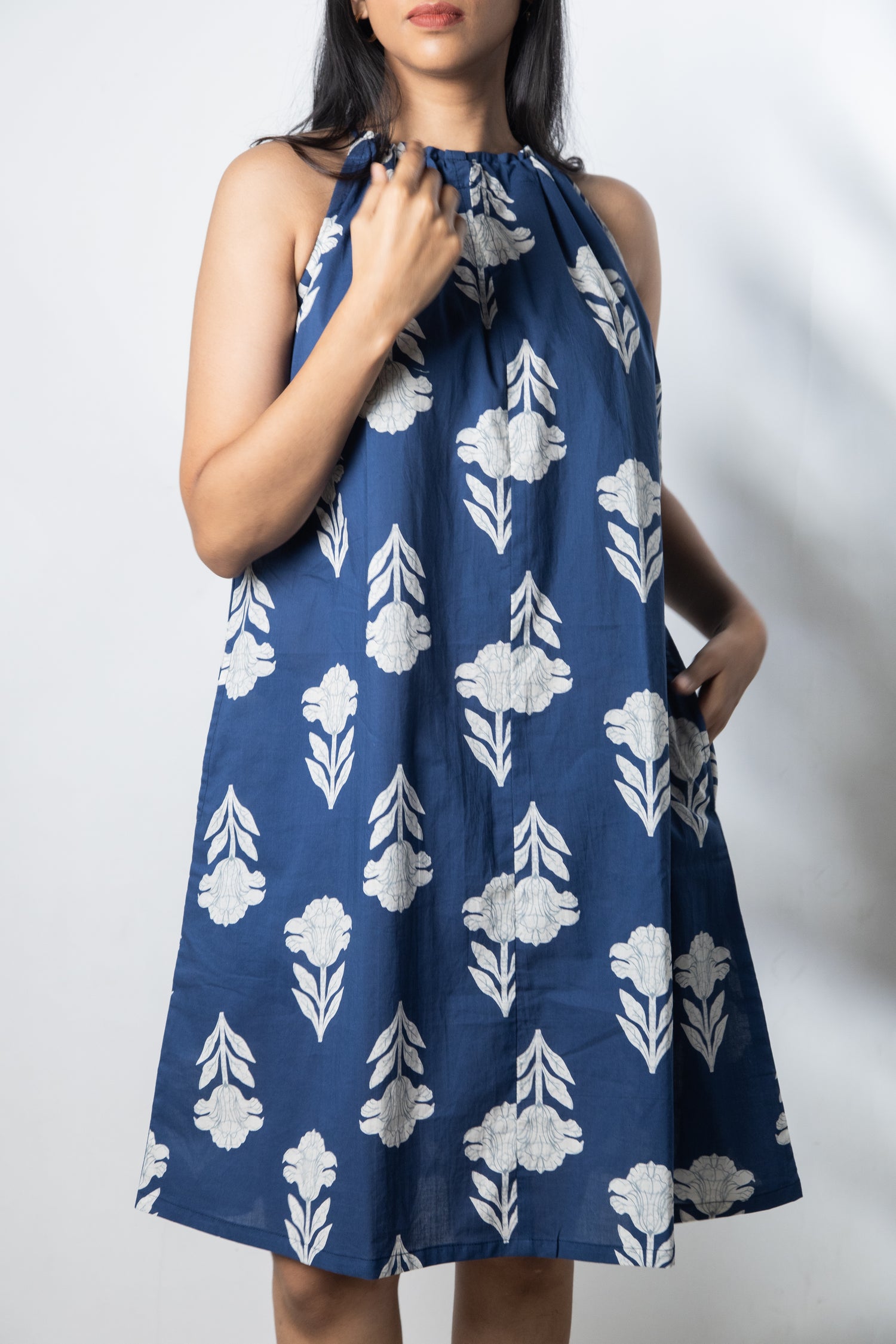 IndeRooh Floral Column  Dress