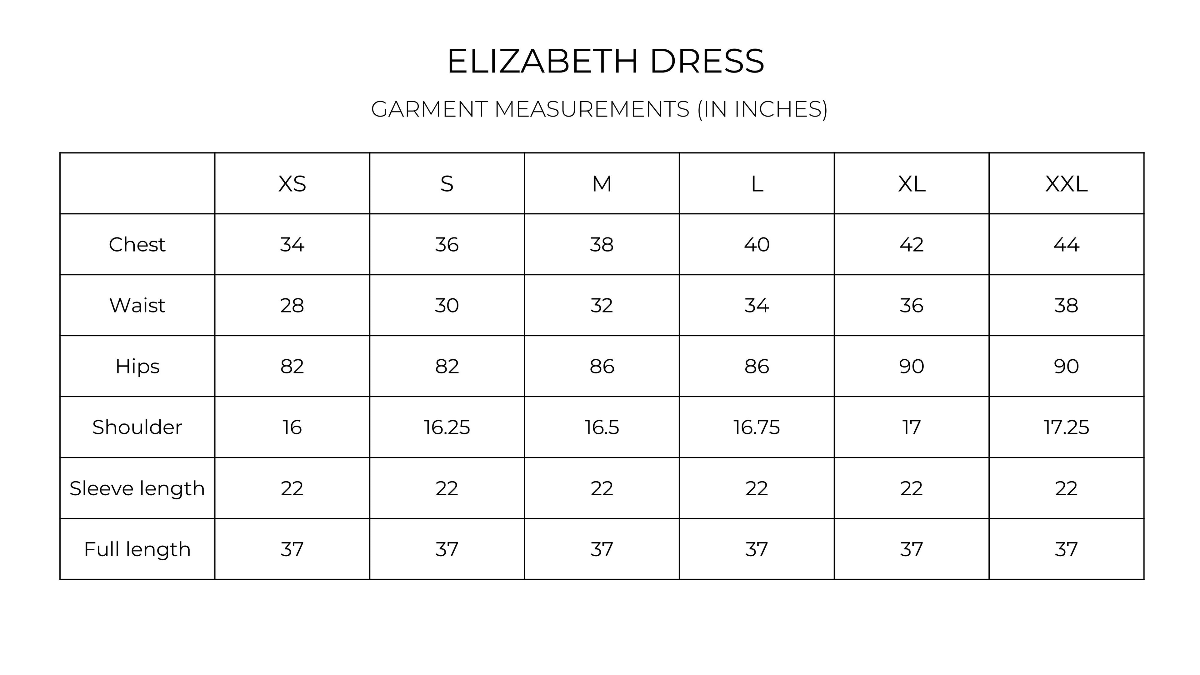 Elizabeth dress