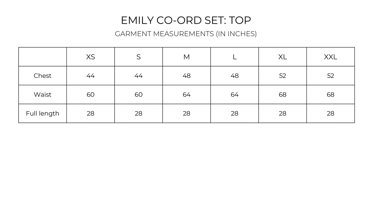 Emily Co-ord set