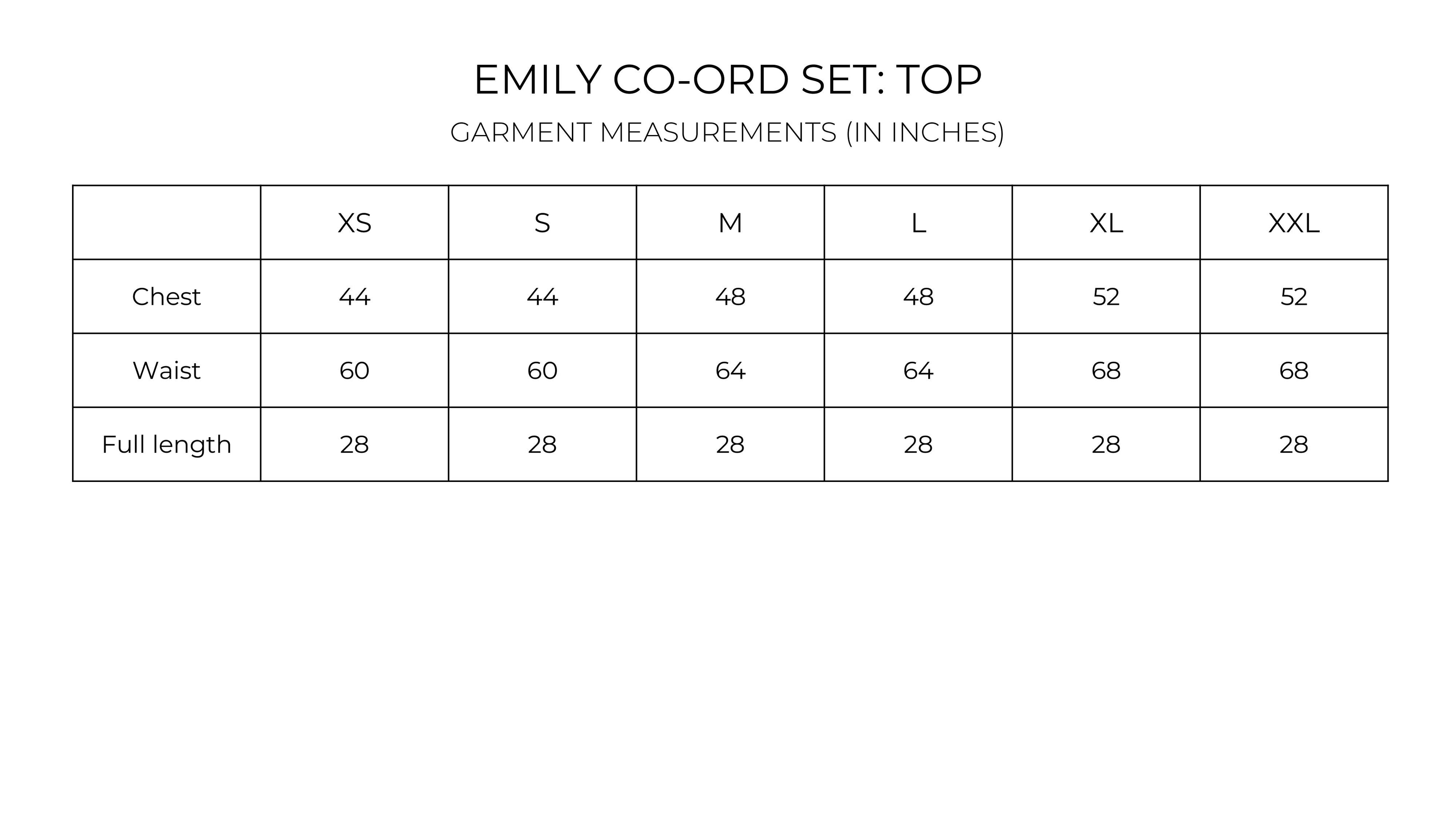 Emily Co-ord set