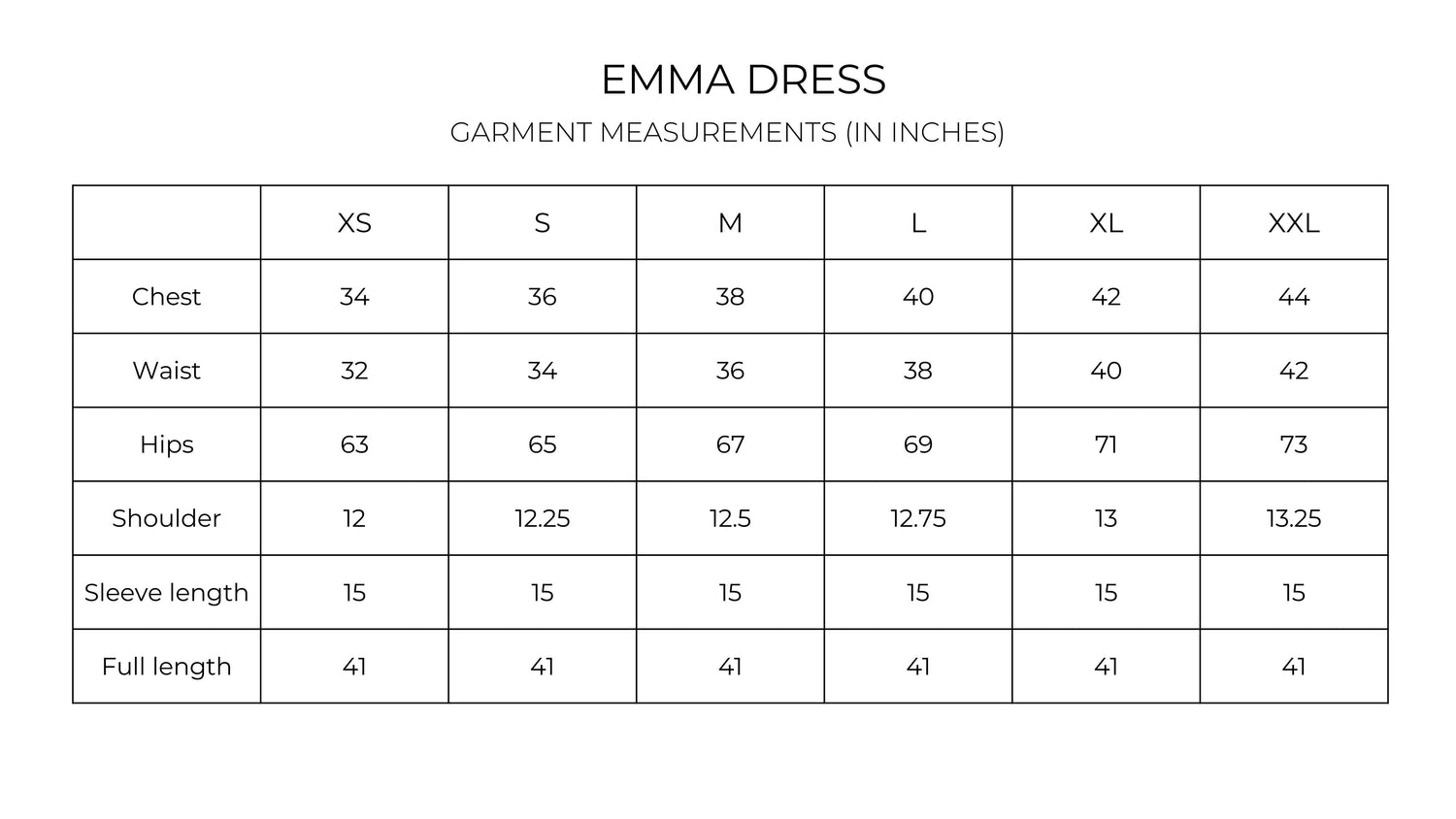Emma dress