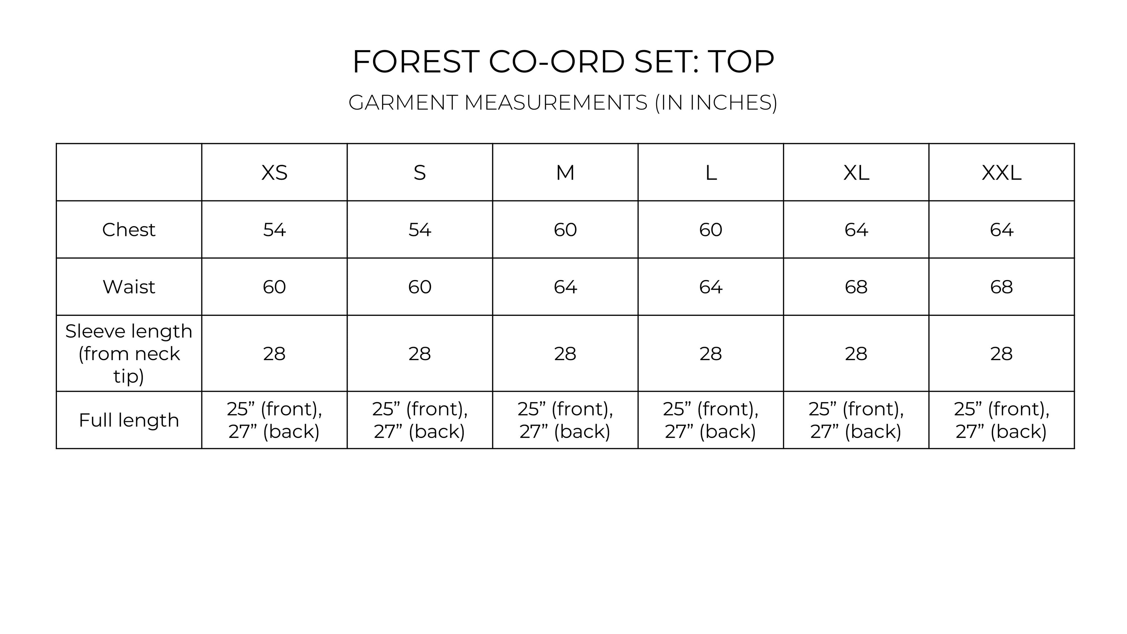 Forest Co-ord Set