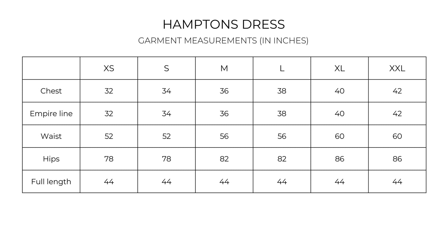 Hamptons dress