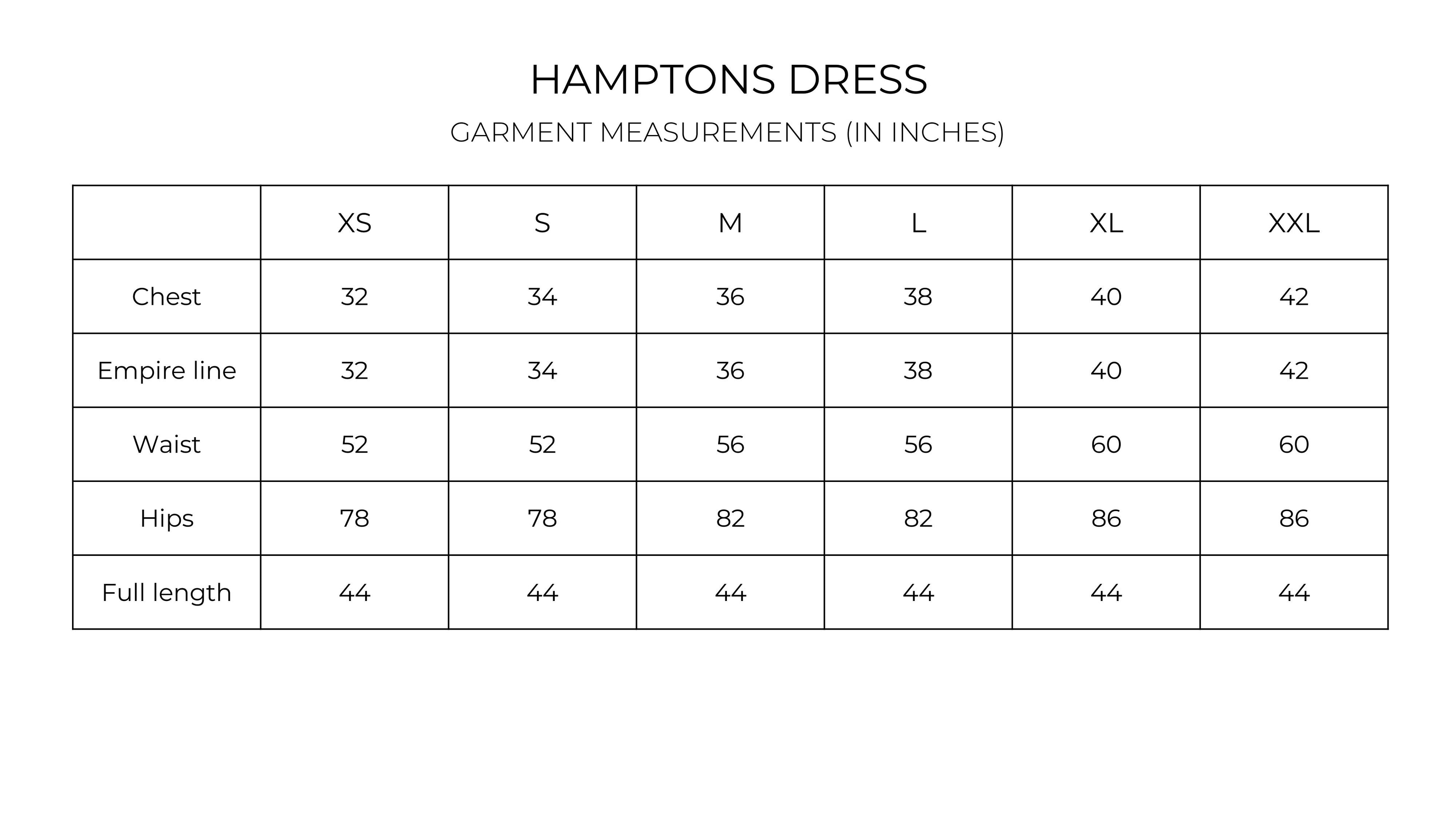 Hamptons dress