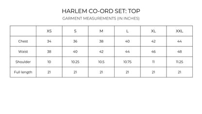 Harlem Co-ord set