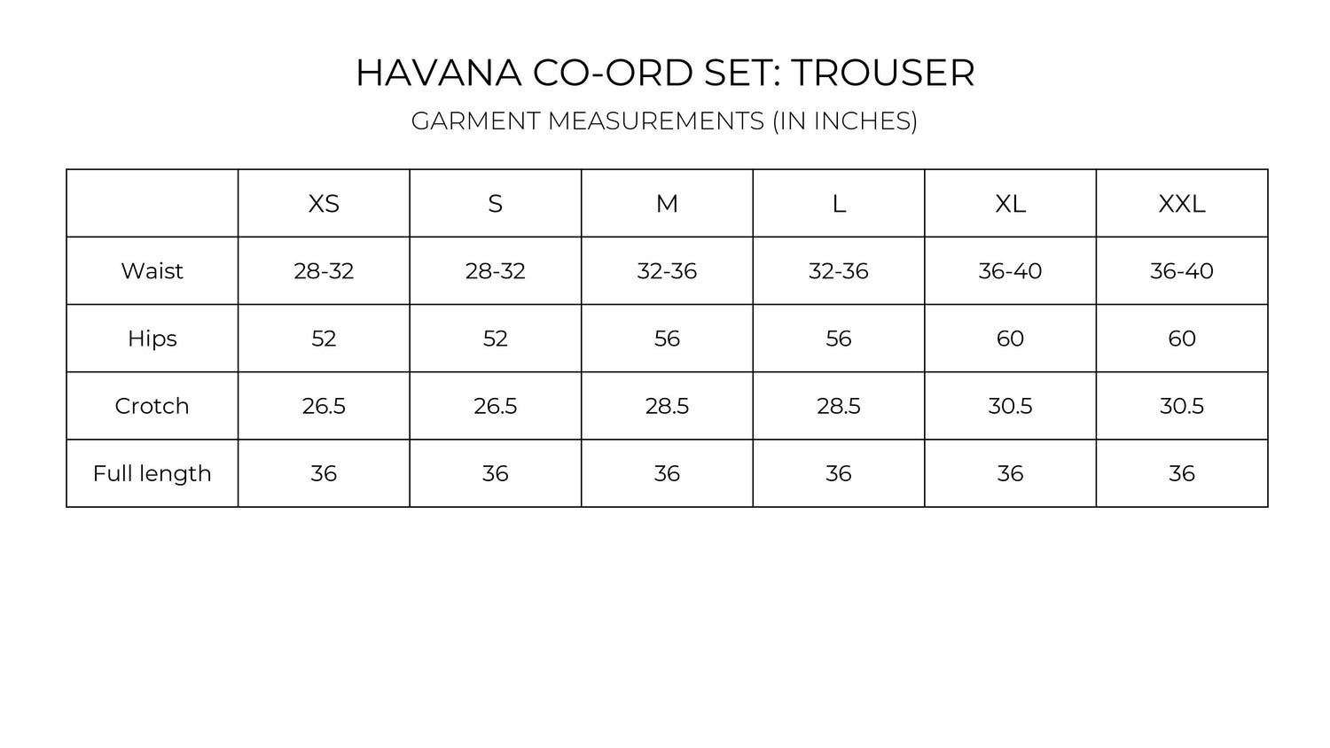 Havana Co-ord Set