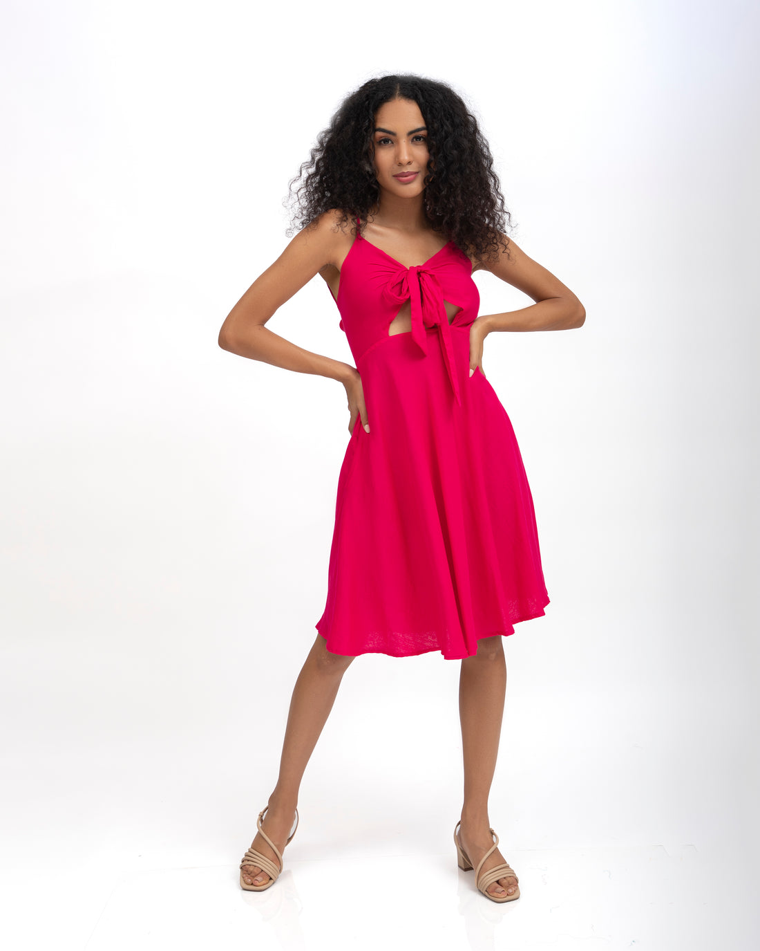 Fuchsia dress