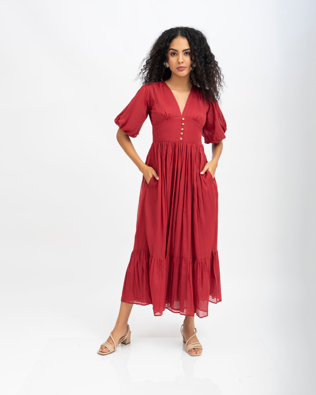 Marsala Dress