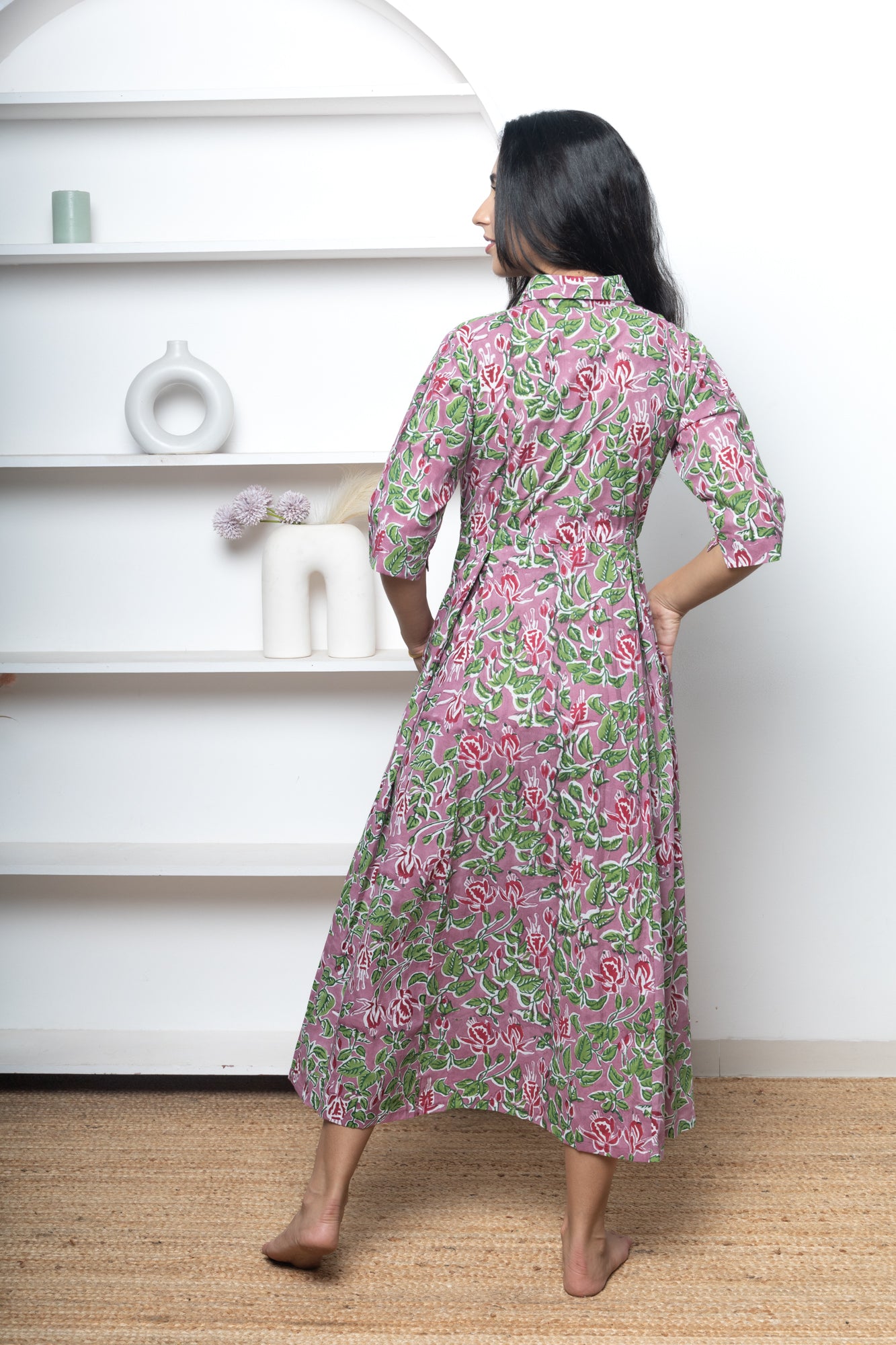 Gulnaar Dress Pink