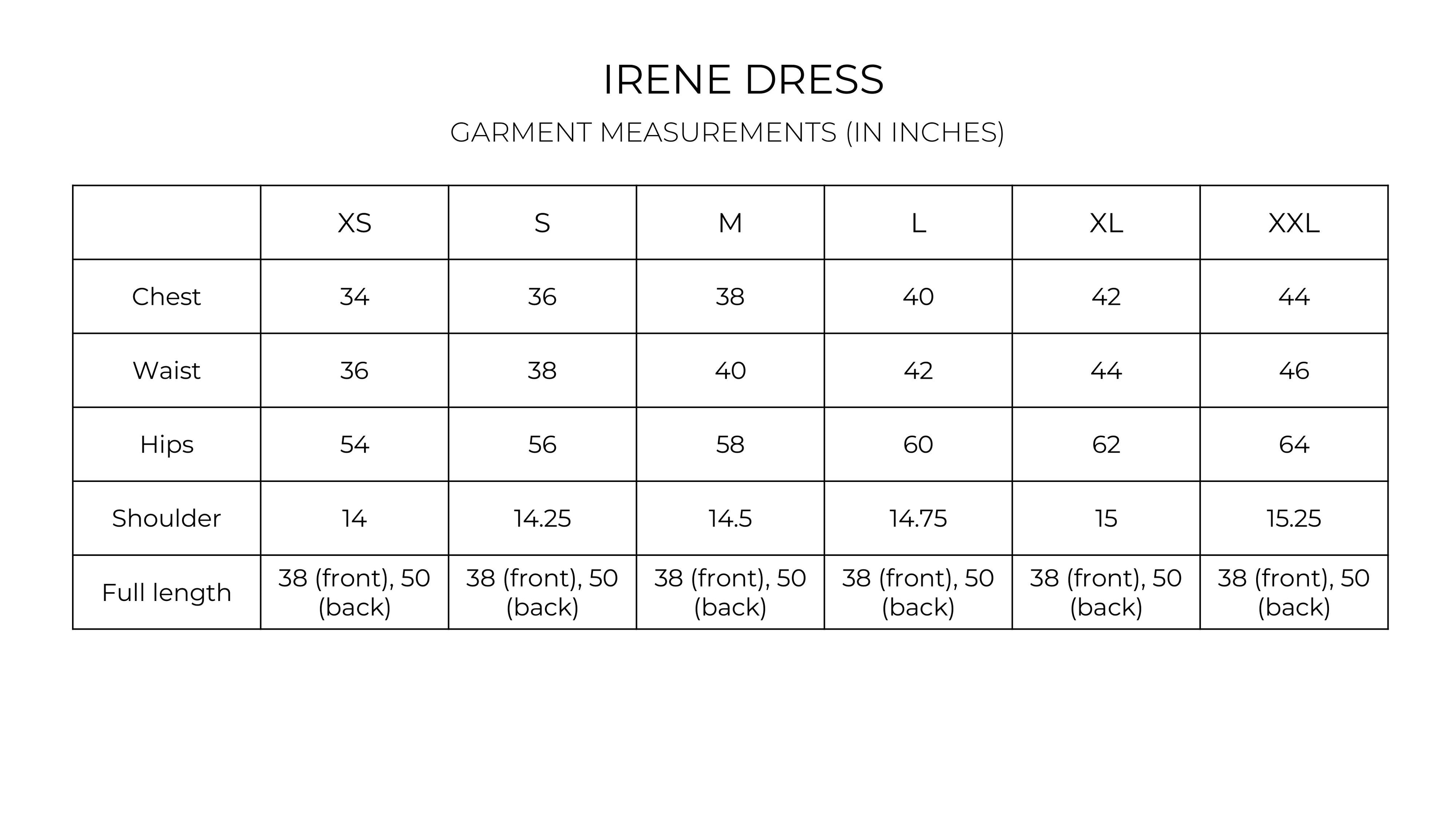 Irene Dress