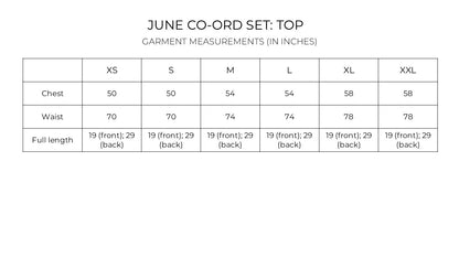 June Co-ord Set