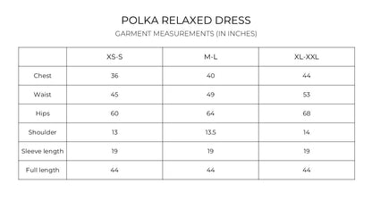 IndeRooh Polka Relaxed Dress