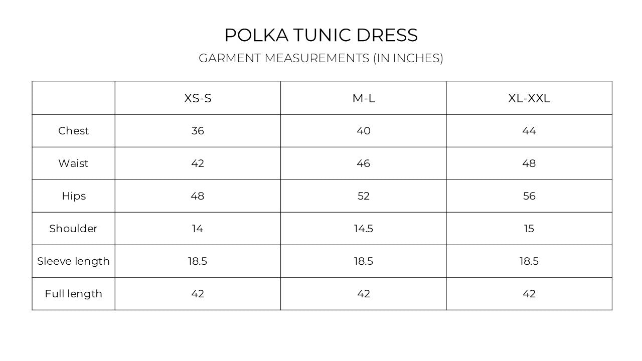 IndeRooh Polka Tunic Dress