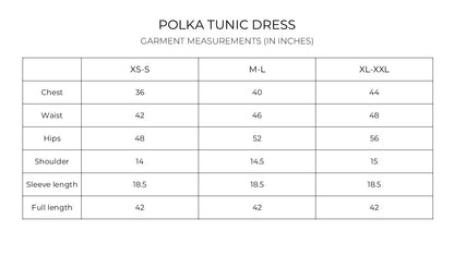 IndeRooh Polka Tunic Dress