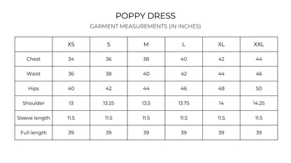 Poppy  Dress