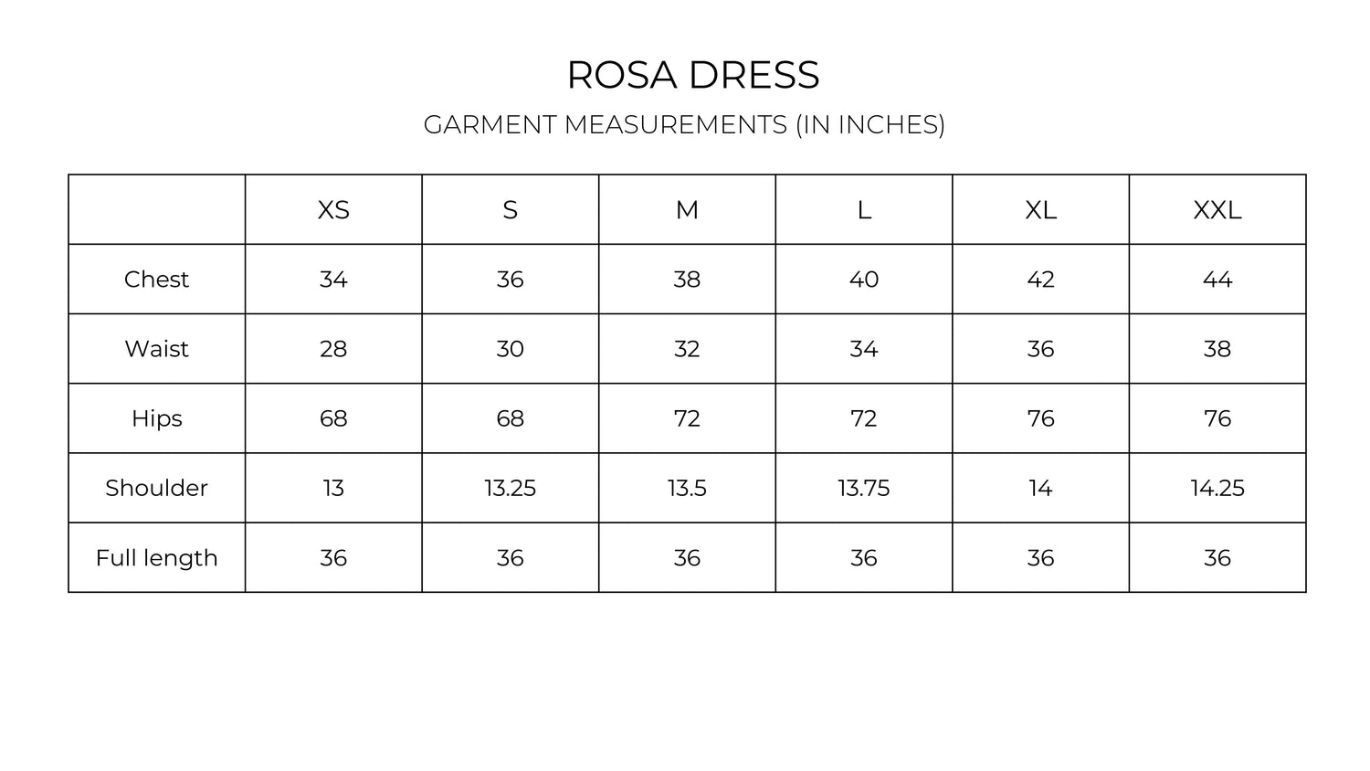 Rosa Dress