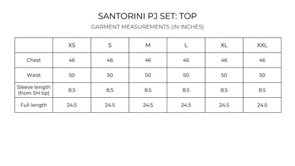 Santorini PJ Set