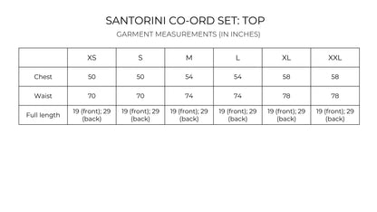 Santorini Co-ord Set